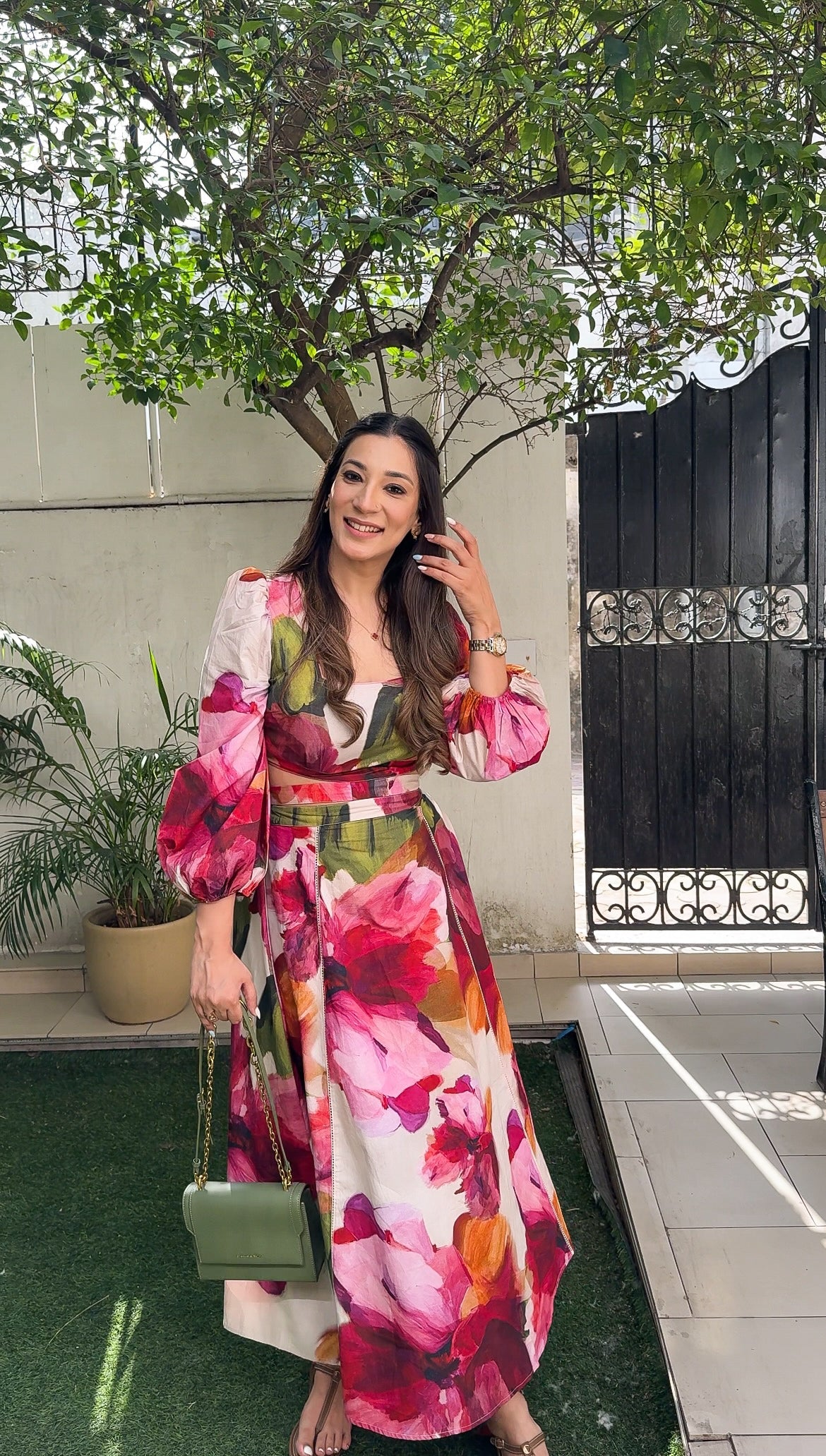 Bunila in Zahra Long Dress