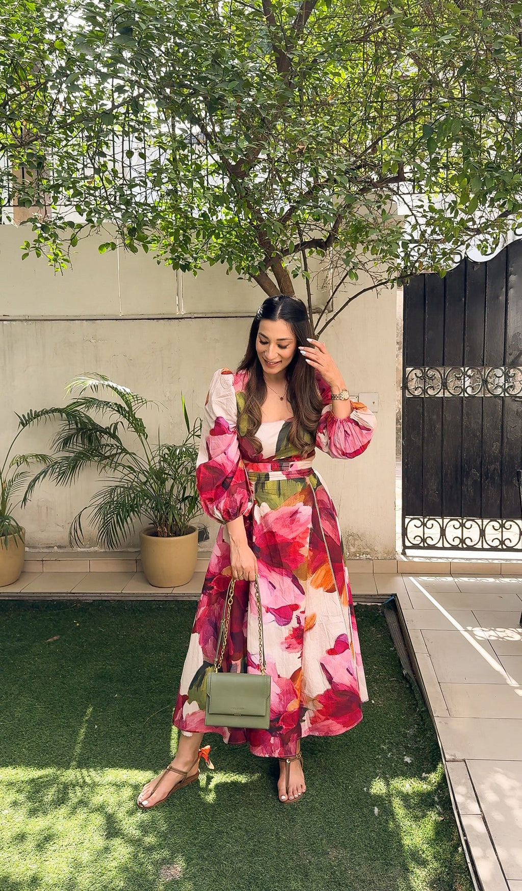 Bunila in Zahra Long Dress
