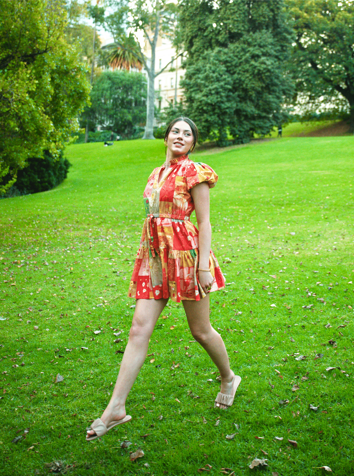 Vijaya Drawstring Mini Dress