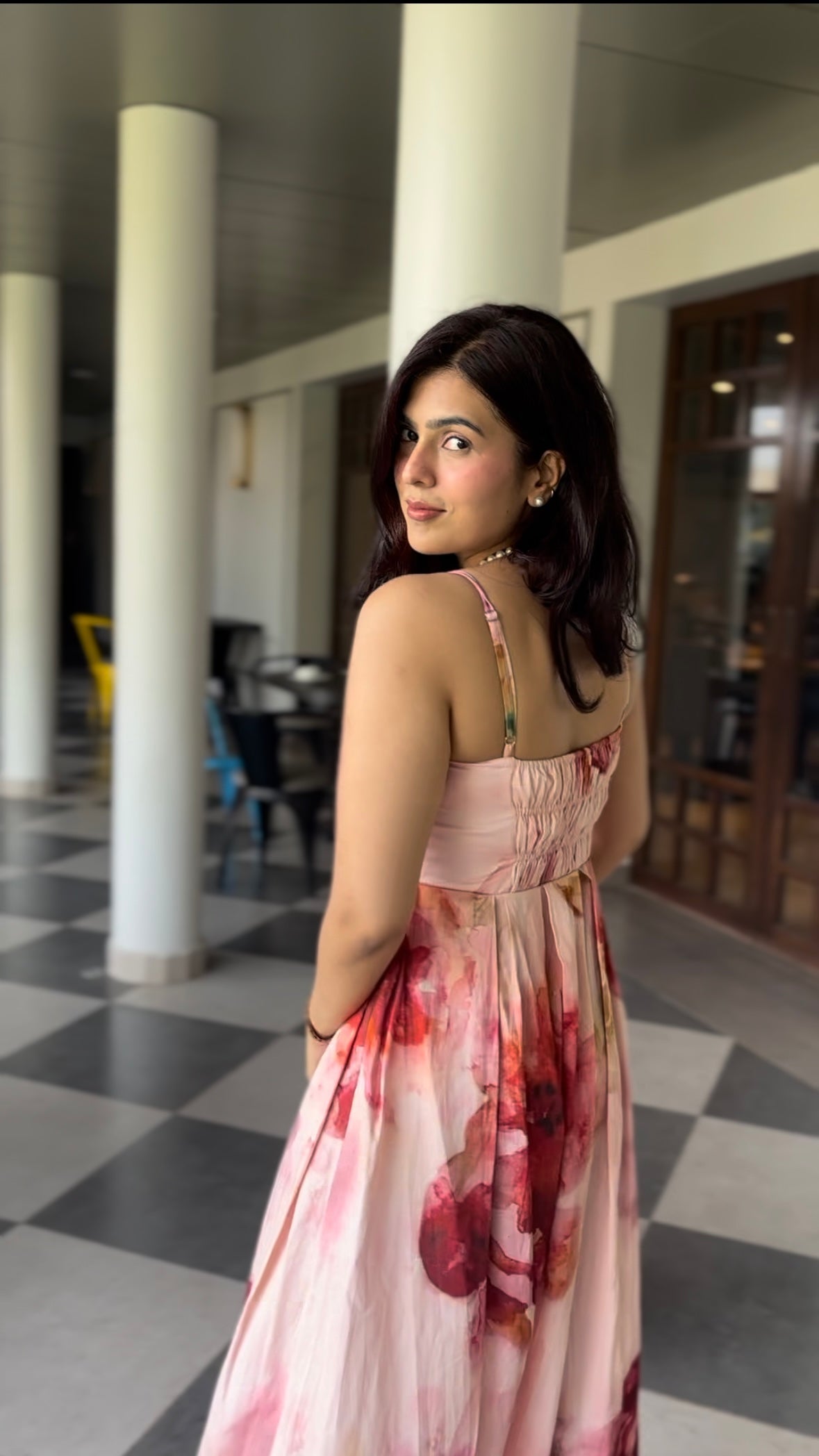 Shivangini in Rumman Padded Dress