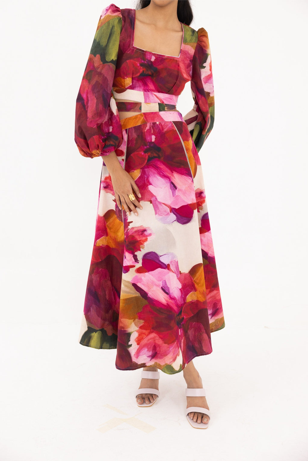 Bunila in Zahra Long Dress
