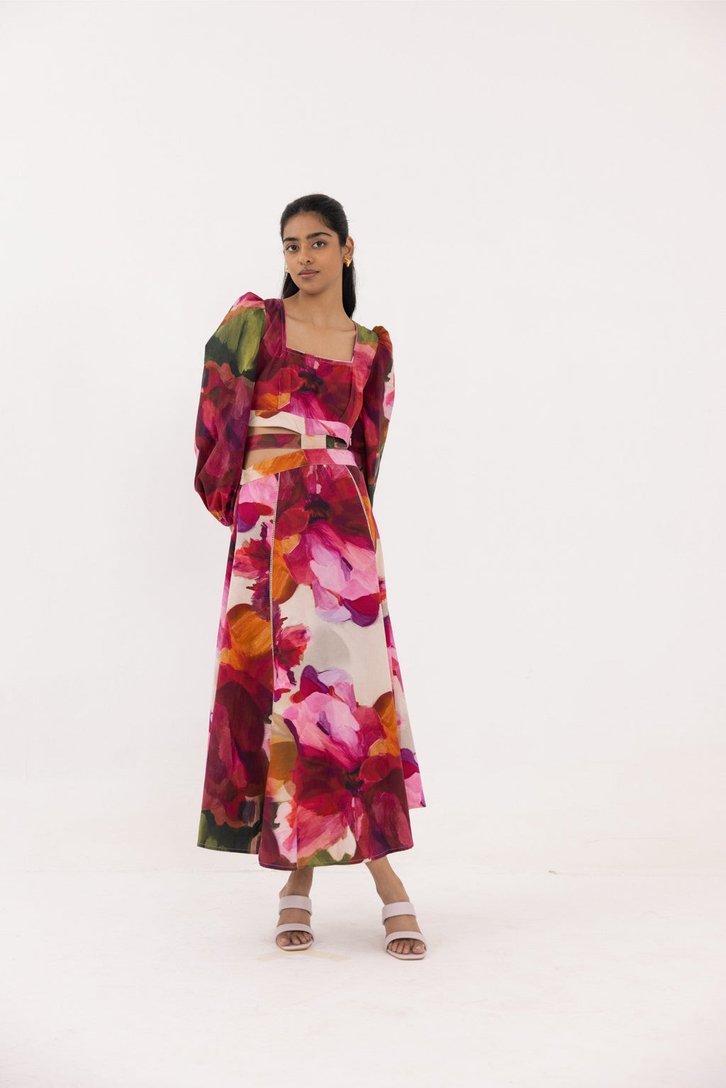 Bunila in Zahra Long Dress