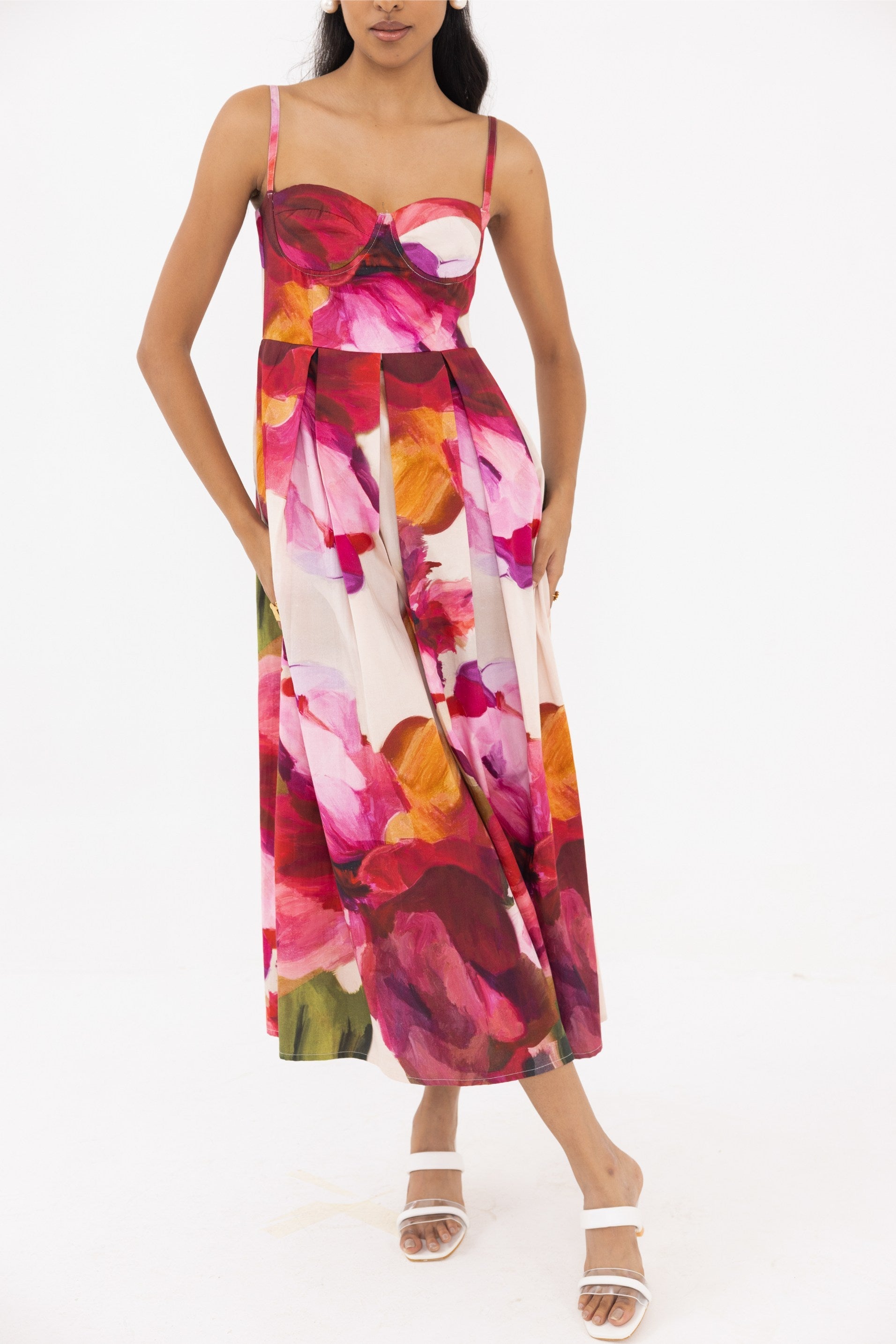 Disha in Zahra Padded dress