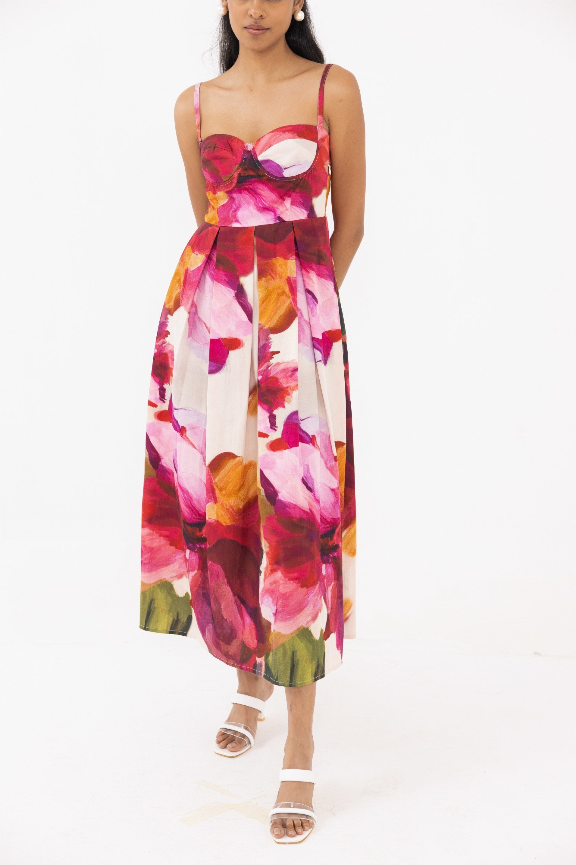 Disha in Zahra Padded dress