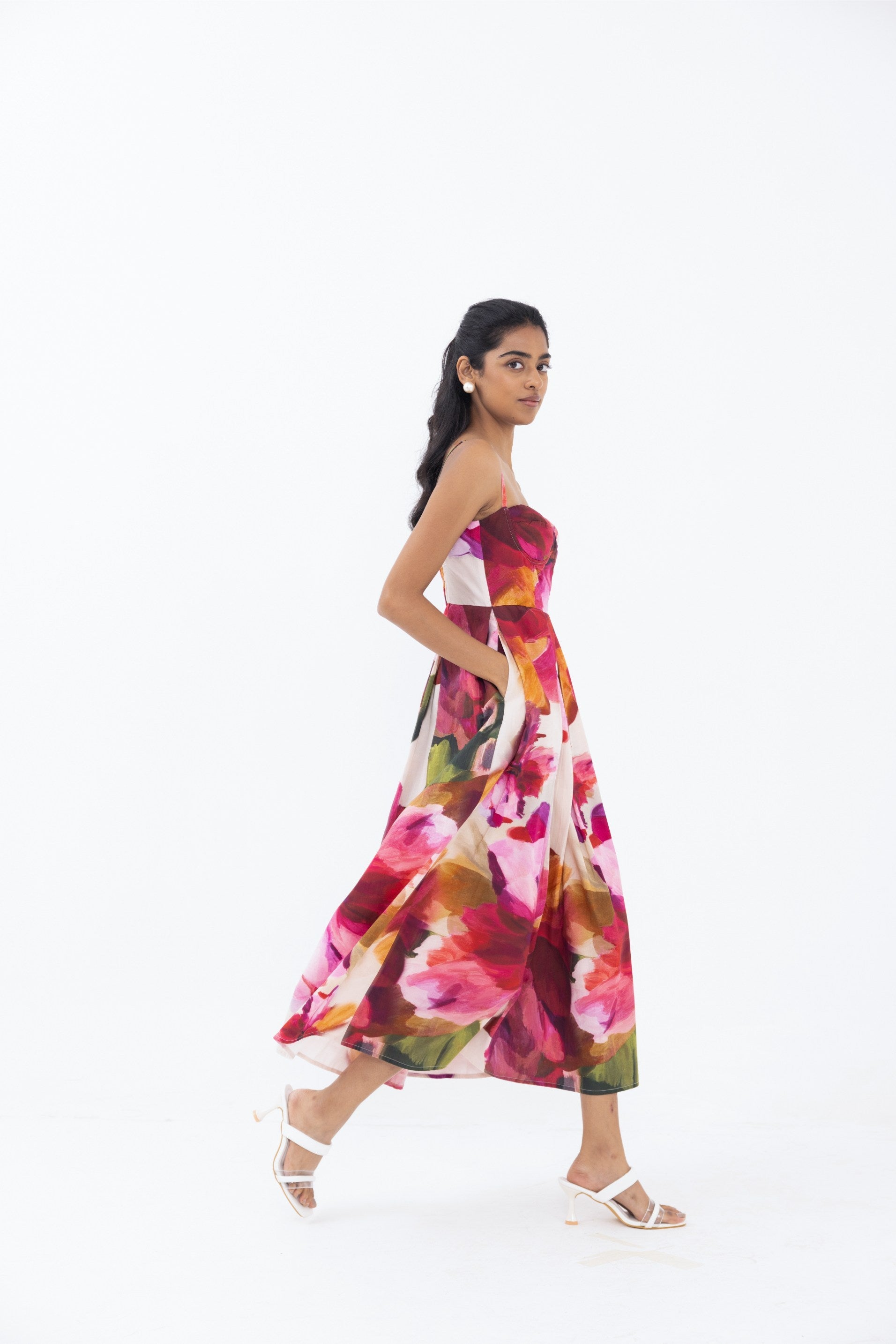 Thr3letter's Zahra Padded Dress delivers elegance and comfort with its premium fabric and chic design.