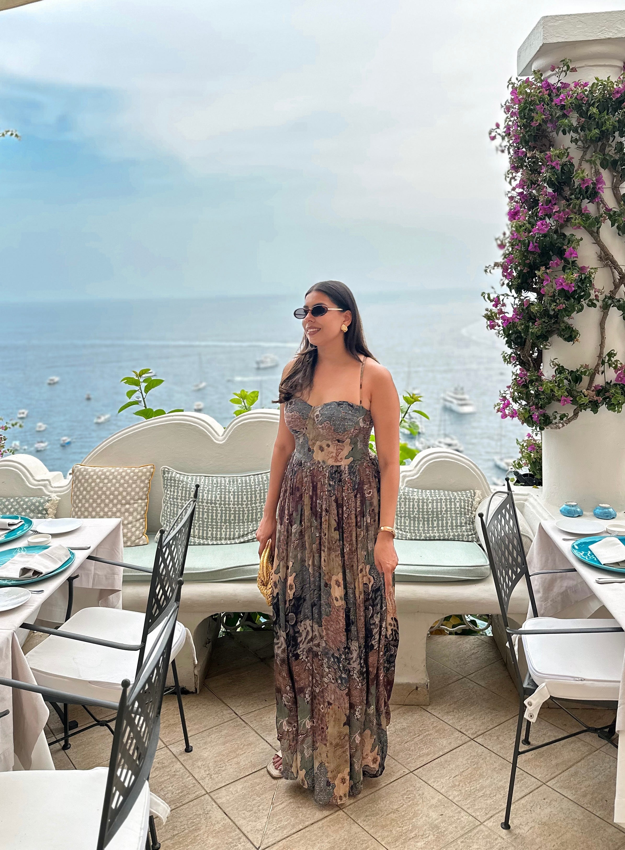 Shefali in Eden Dust Vintage Dress