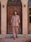 Jomon Linen Co-ord Set - Beige