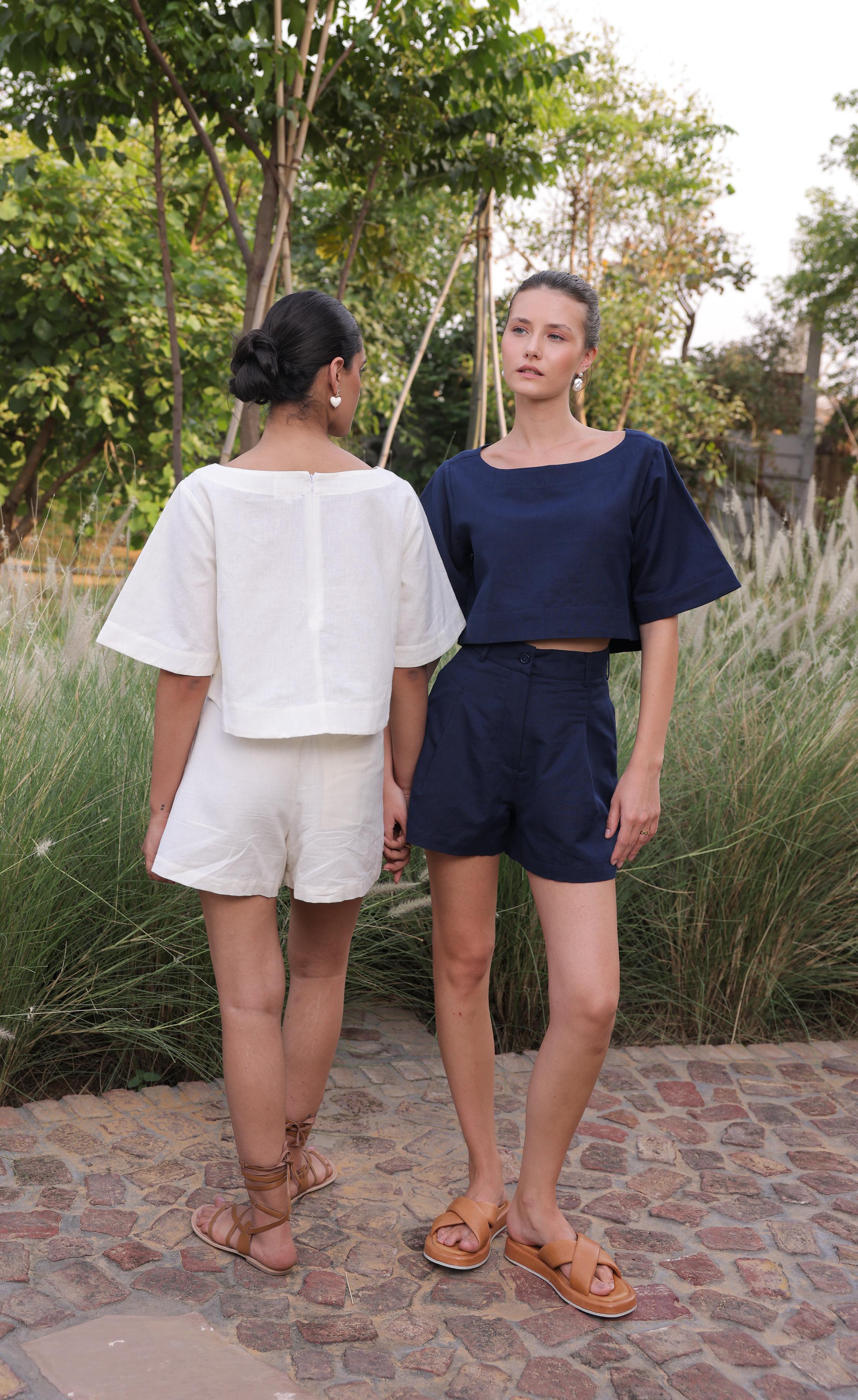 Freya Co-ord- Fable Blue