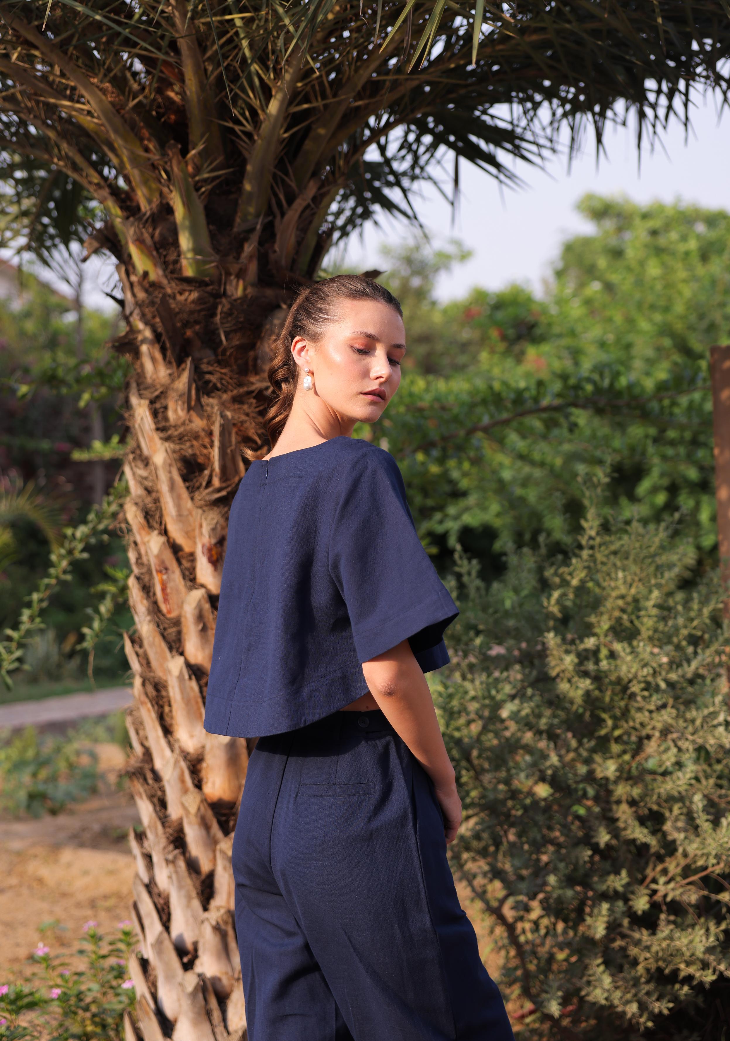 Freya Co-ord- Fable Blue
