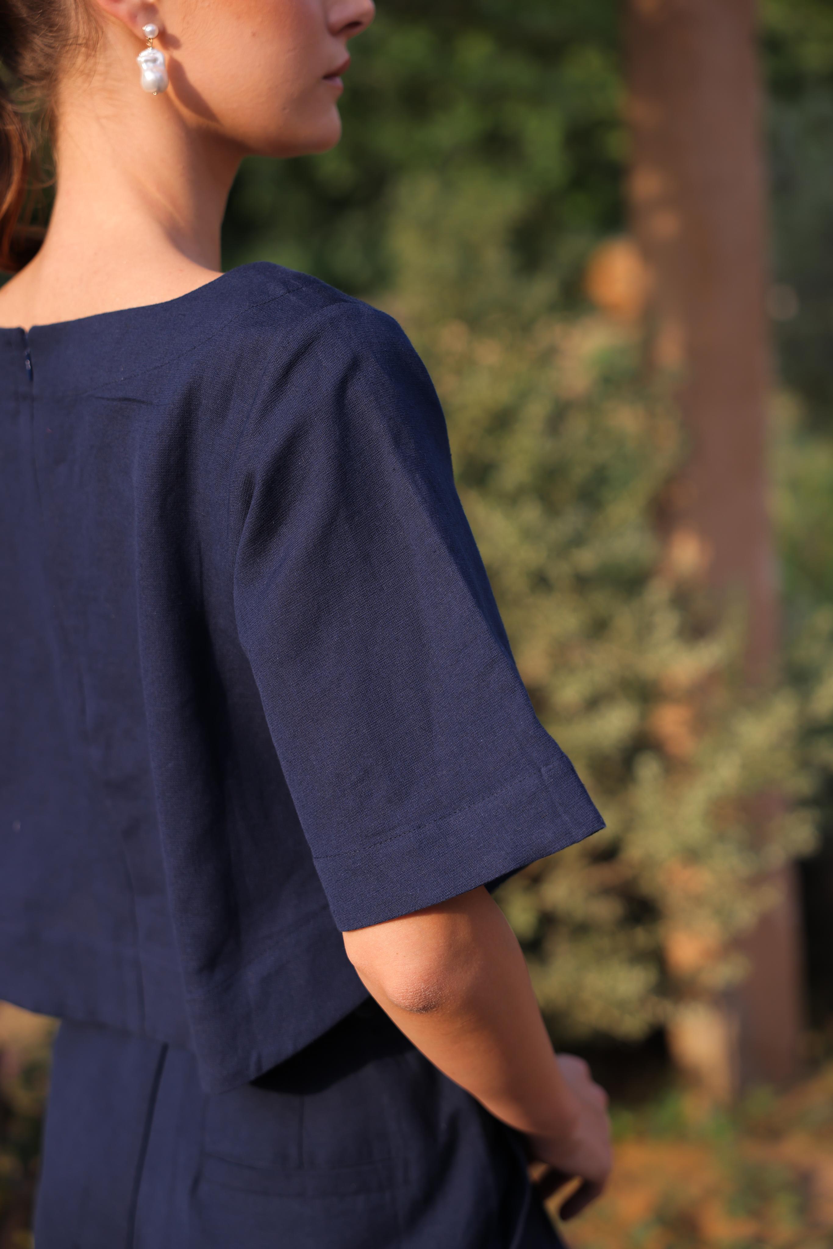 Freya Co-ord- Fable Blue