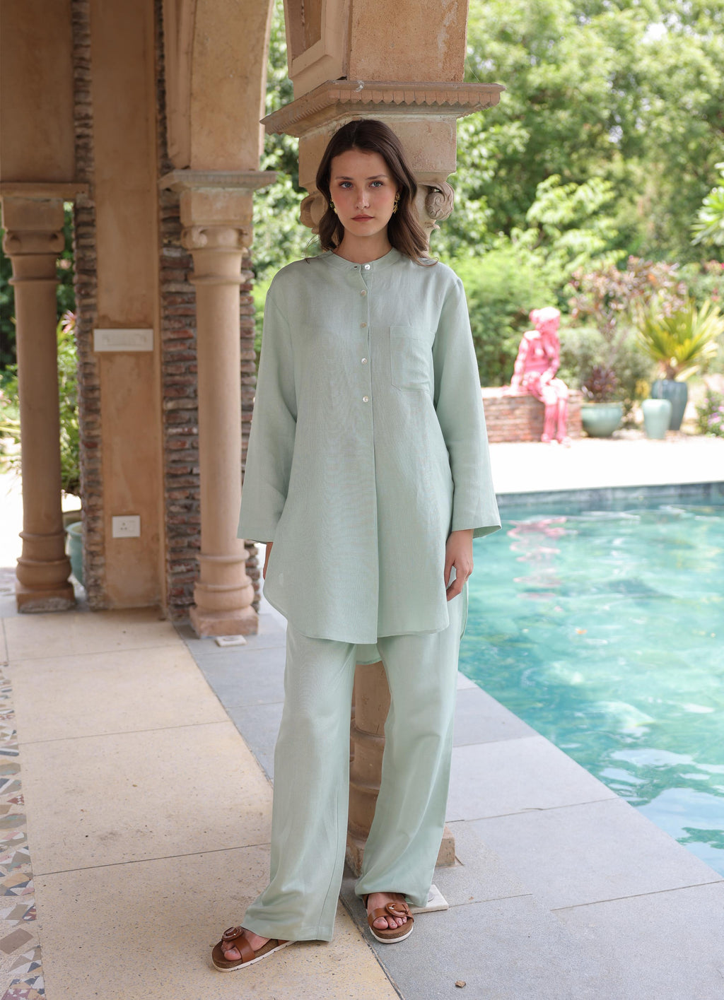 Anaqa Co-ord Set - Mint