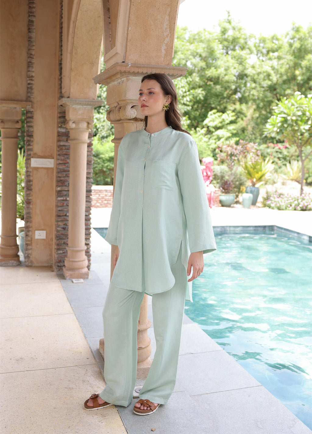Anaqa Co-ord Set - Mint