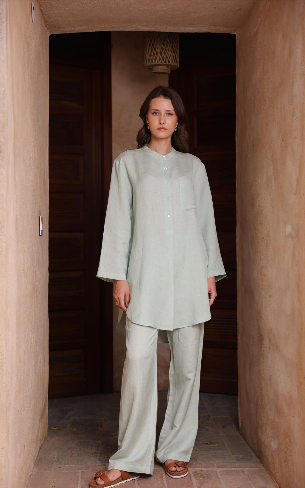 Anaqa Co-ord Set - Mint