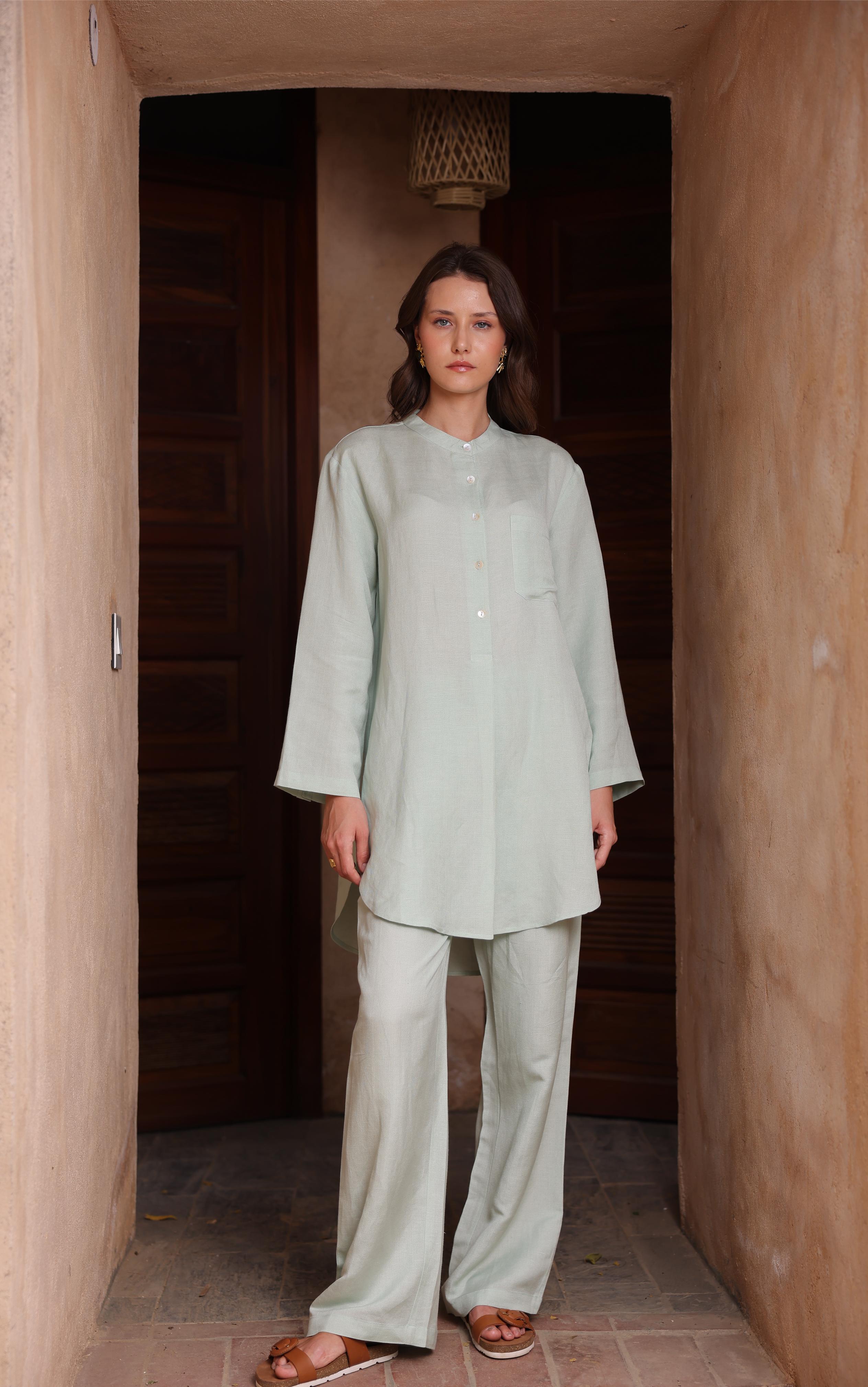 Anaqa Co-ord Set - Mint