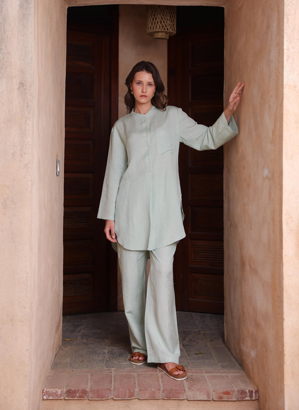 Anaqa Co-ord Set - Mint