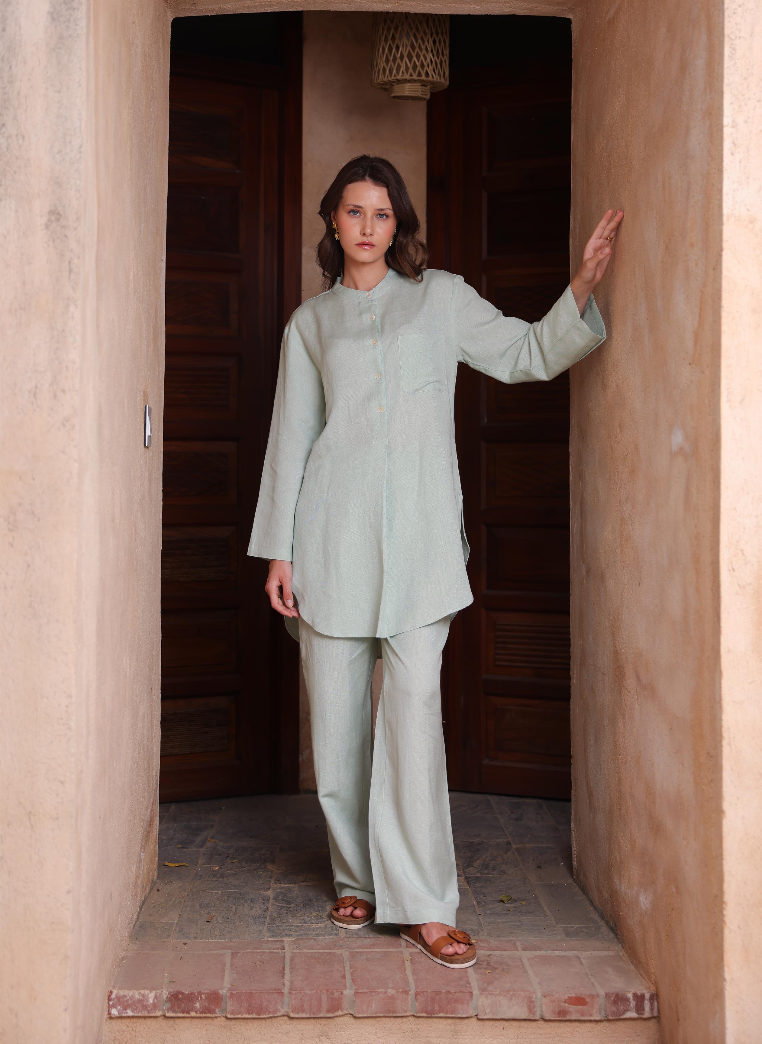 Anaqa Co-ord Set - Mint