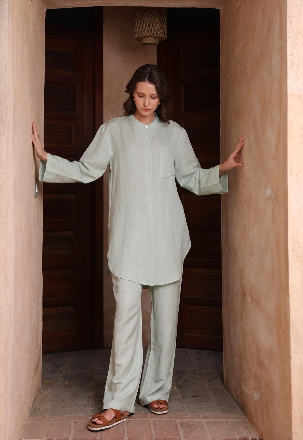 Anaqa Co-ord Set - Mint