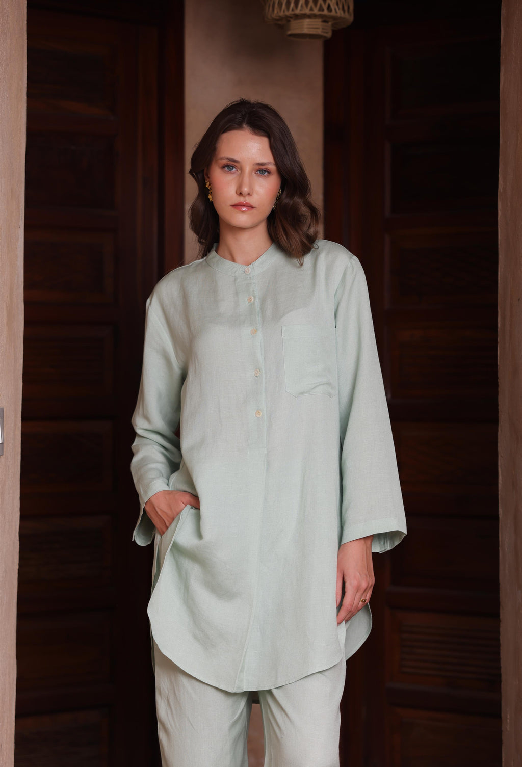 Anaqa Co-ord Set - Mint