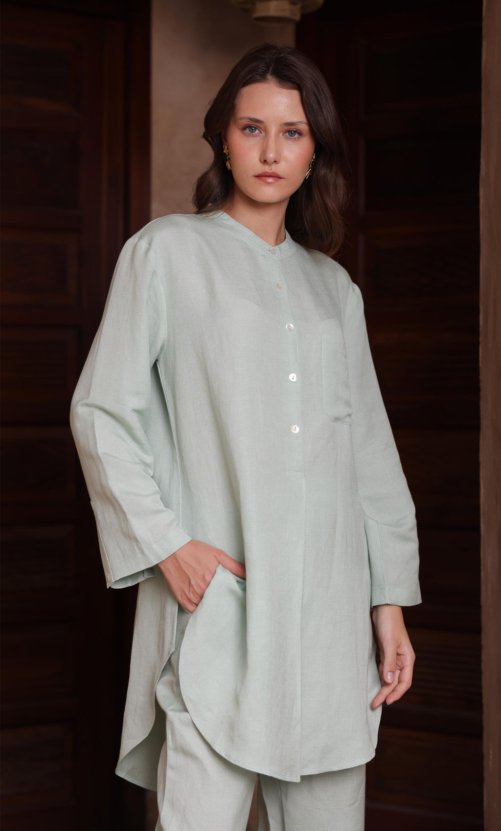 Anaqa Co-ord Set - Mint