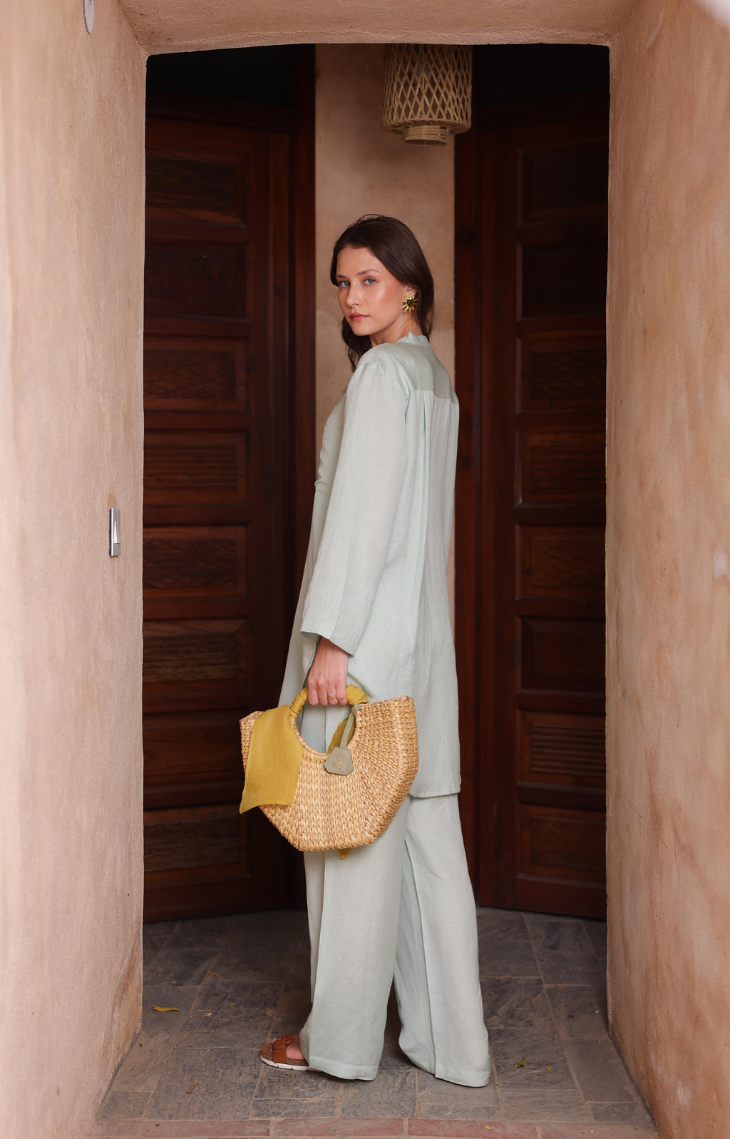 Anaqa Co-ord Set - Mint