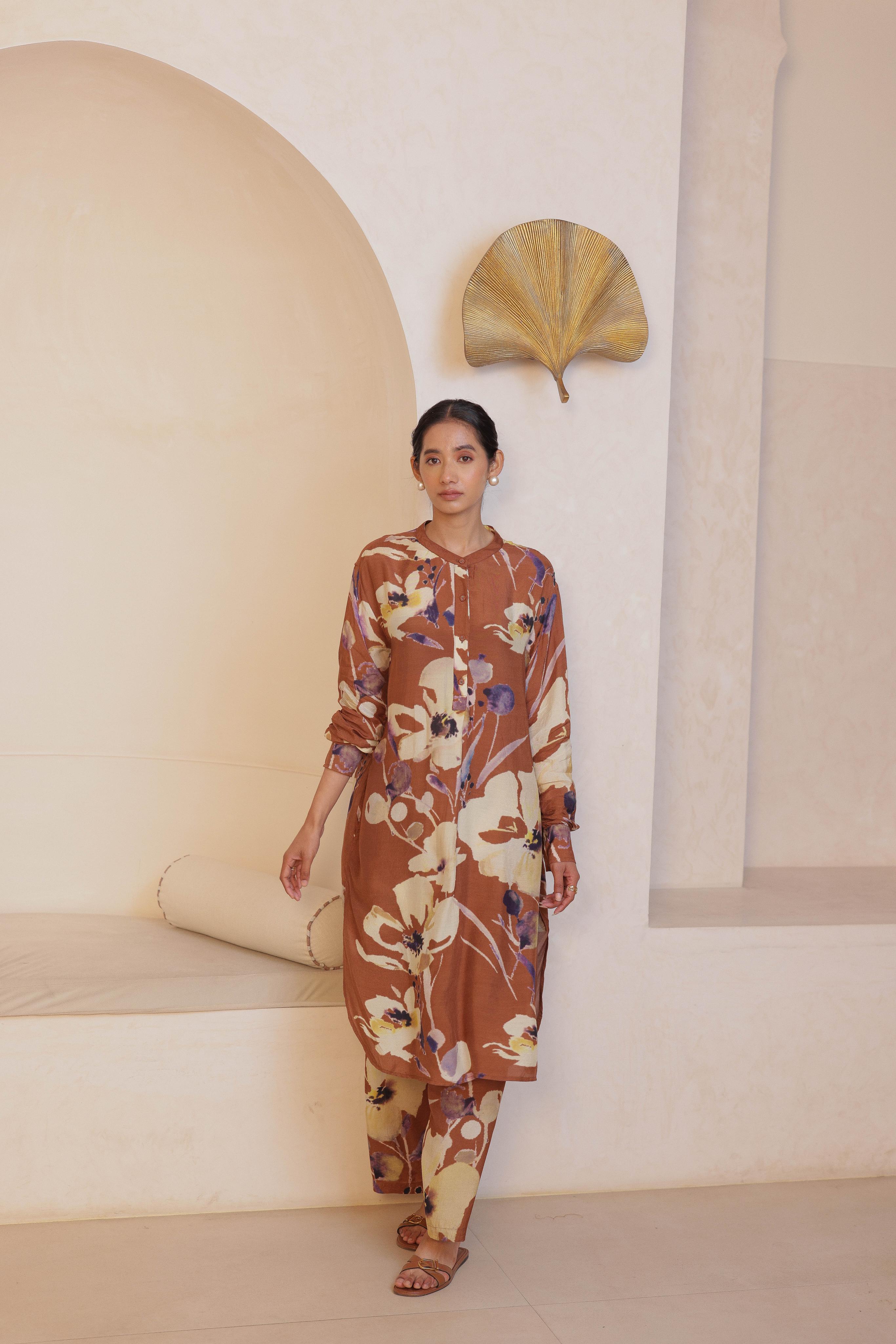 Zarrat Kurti Co-ord Set