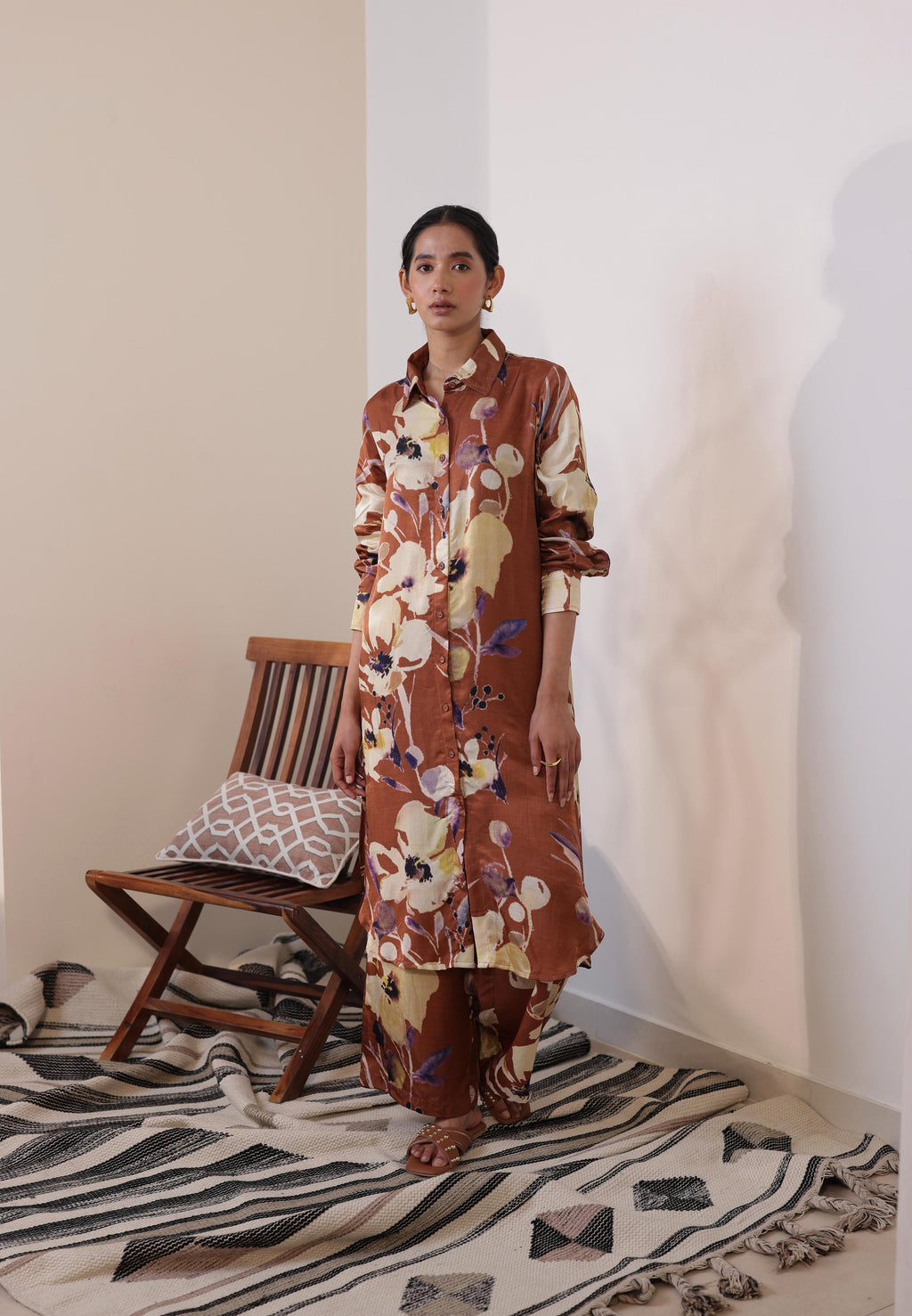 Zarra Kurti Co-ord Set