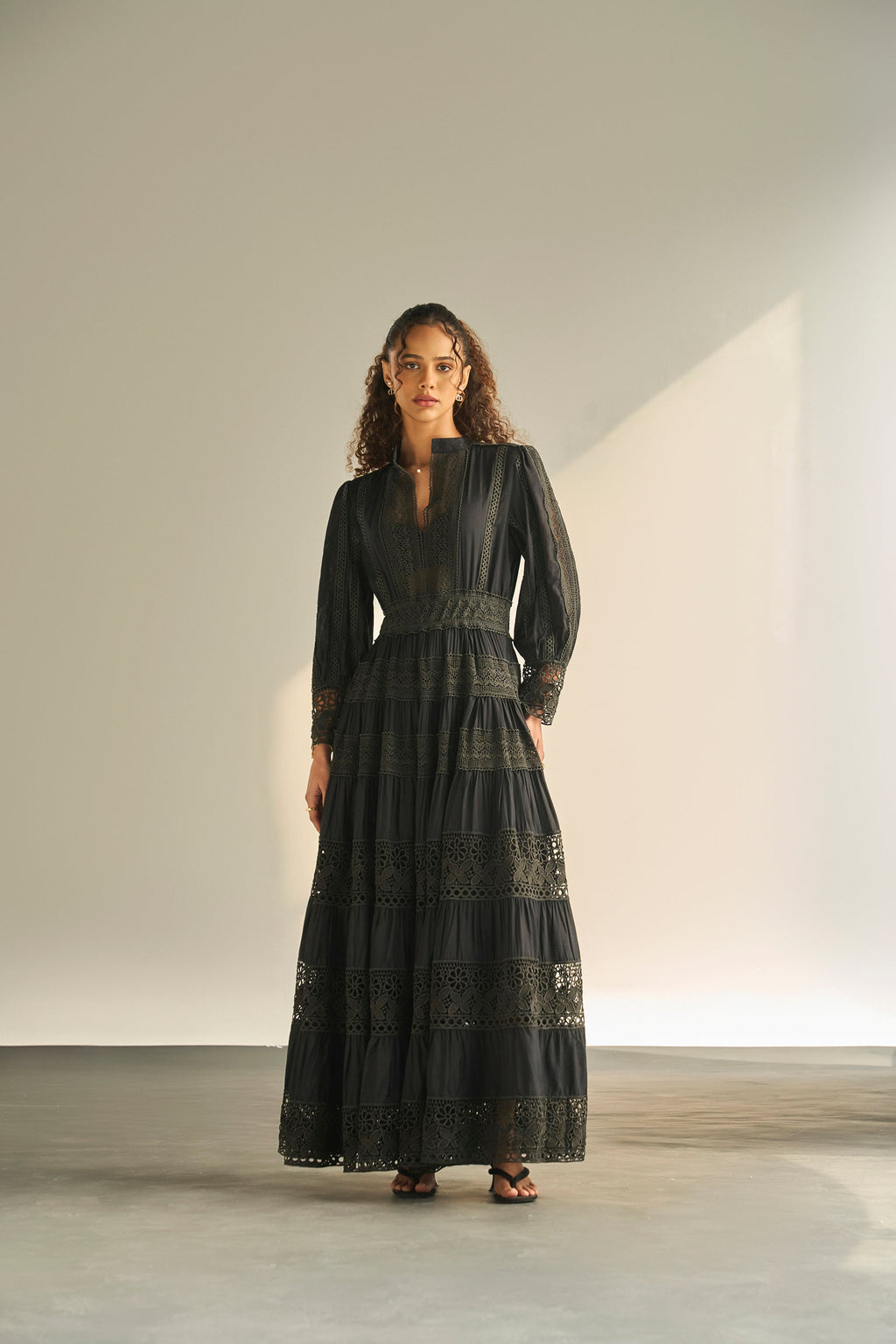 Atelier Lace Black Dress