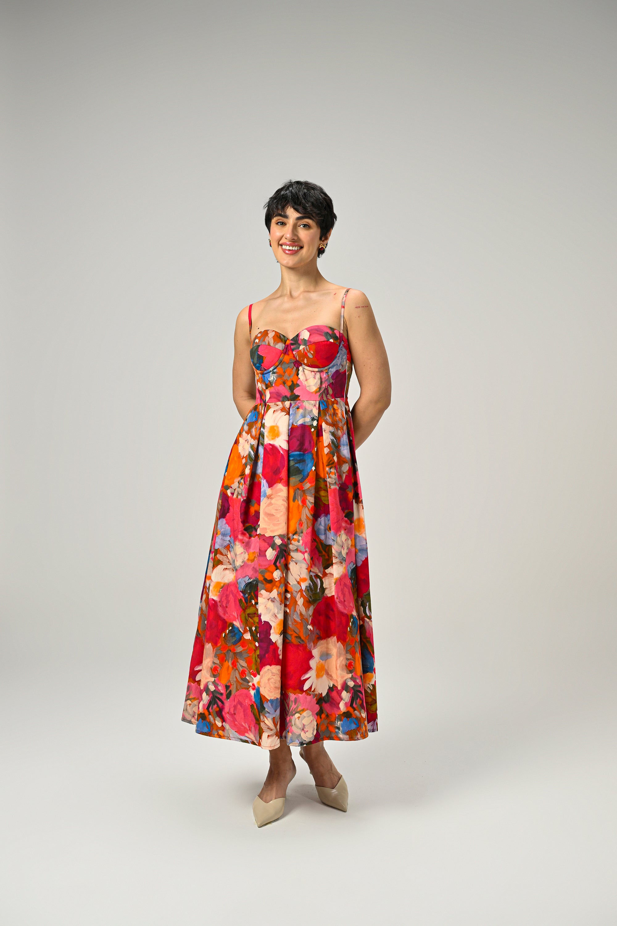 Eden Bloom Padded Dress