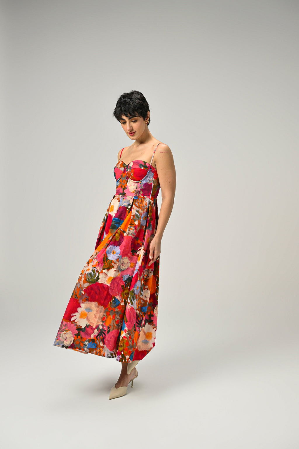 Eden Bloom Padded Dress
