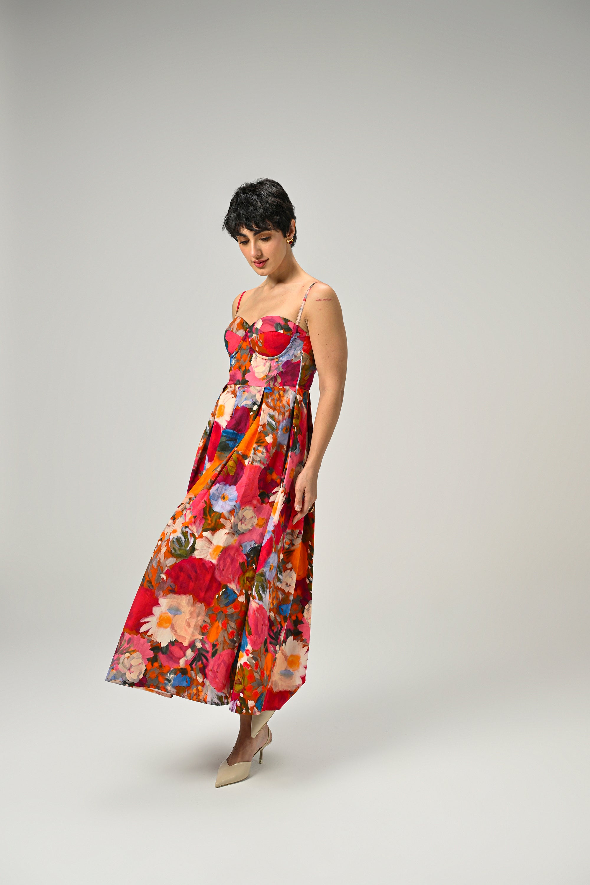Eden Bloom Padded Dress