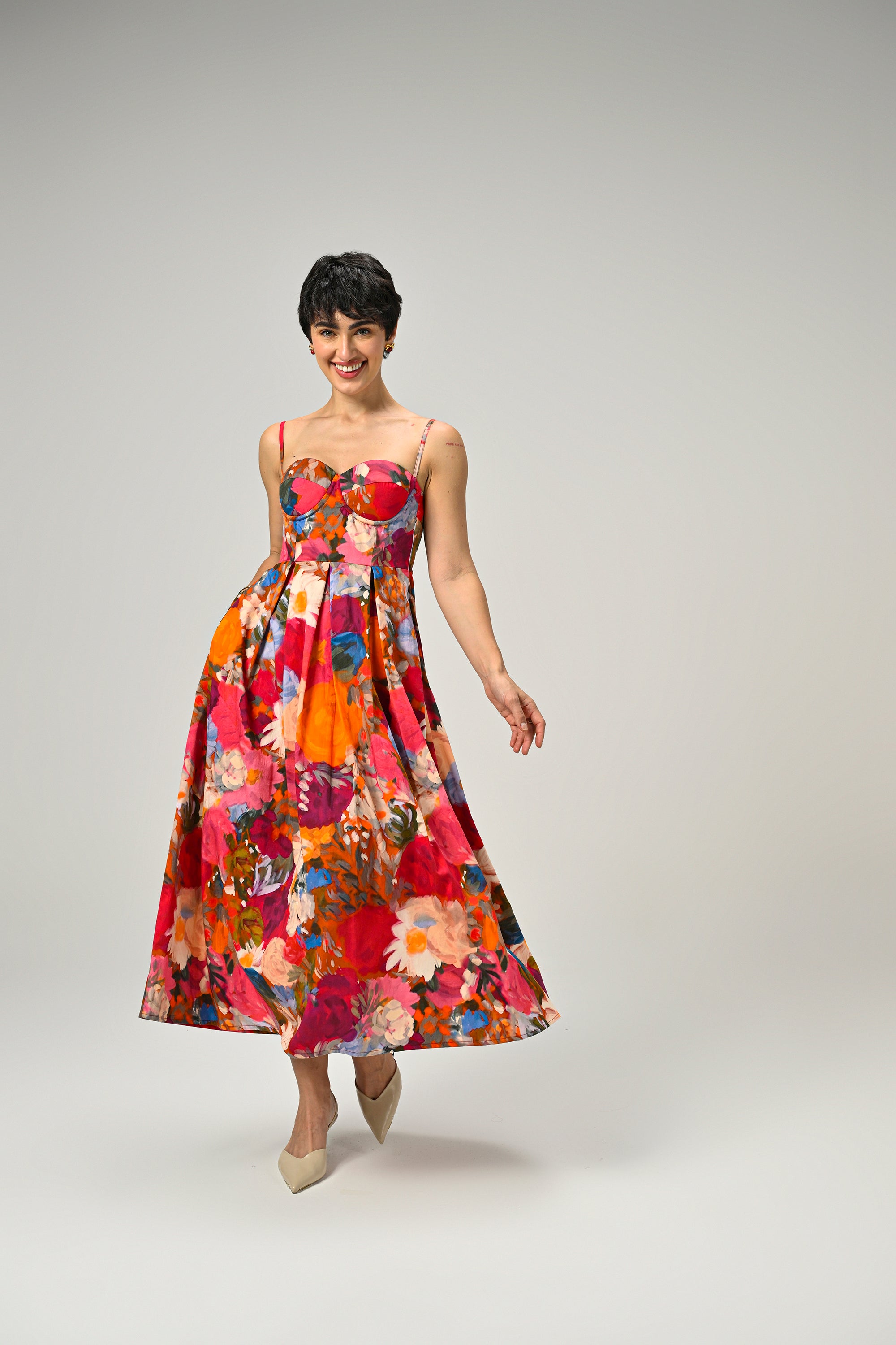 Eden Bloom Padded Dress