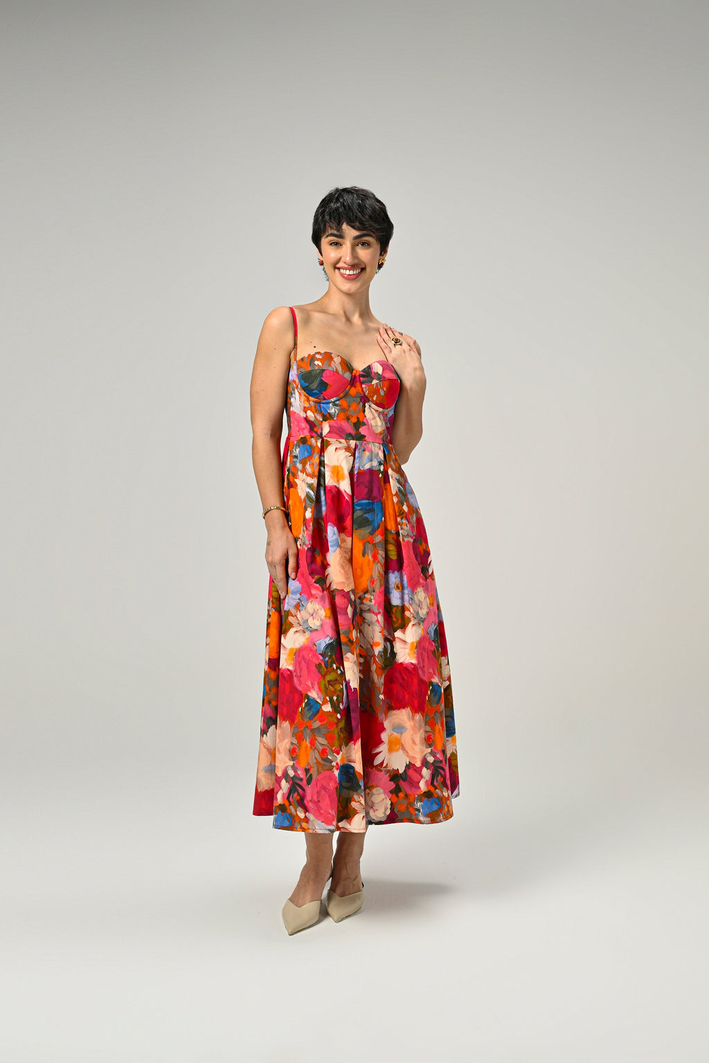 Eden Bloom Padded Dress