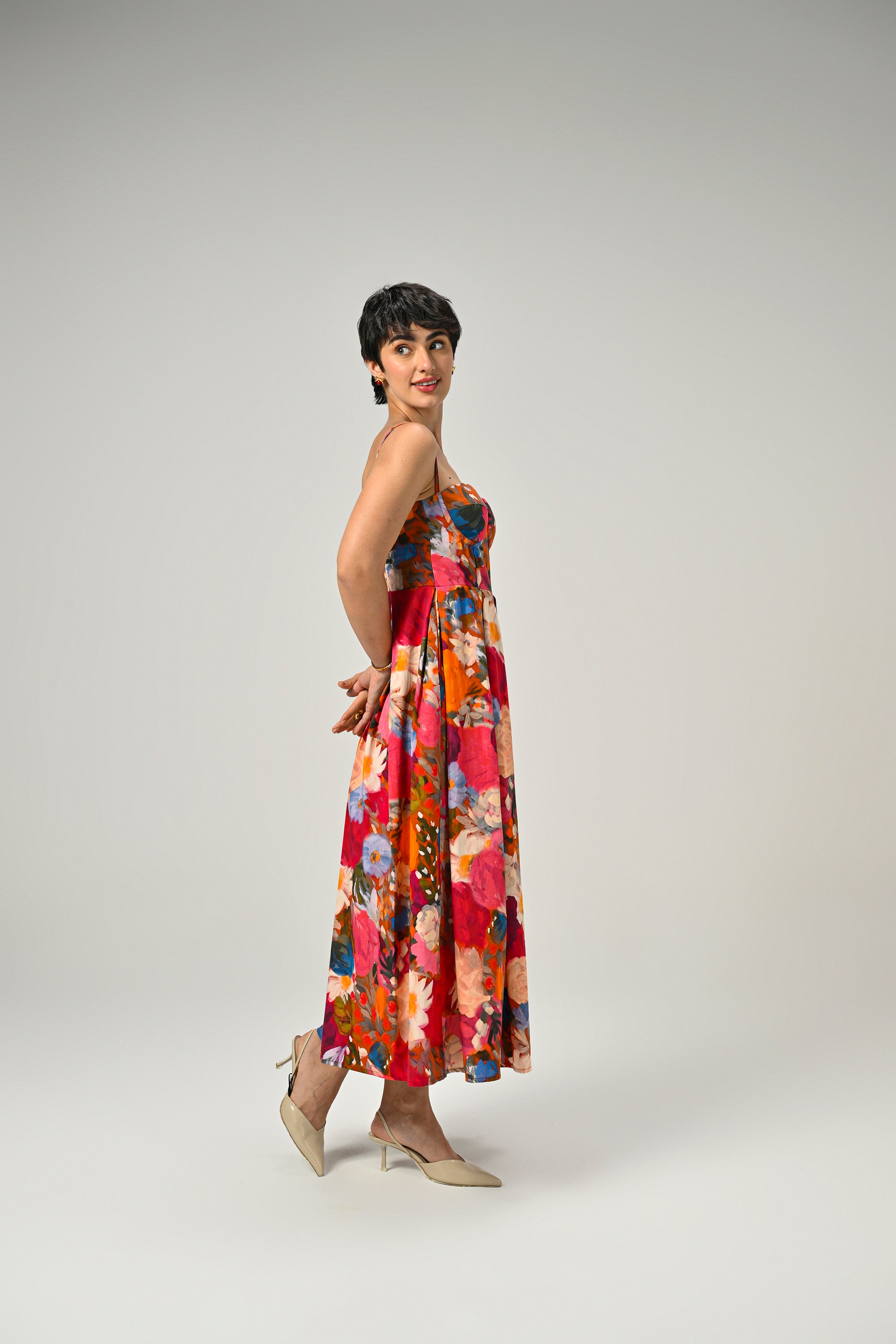 Eden Bloom Padded Dress