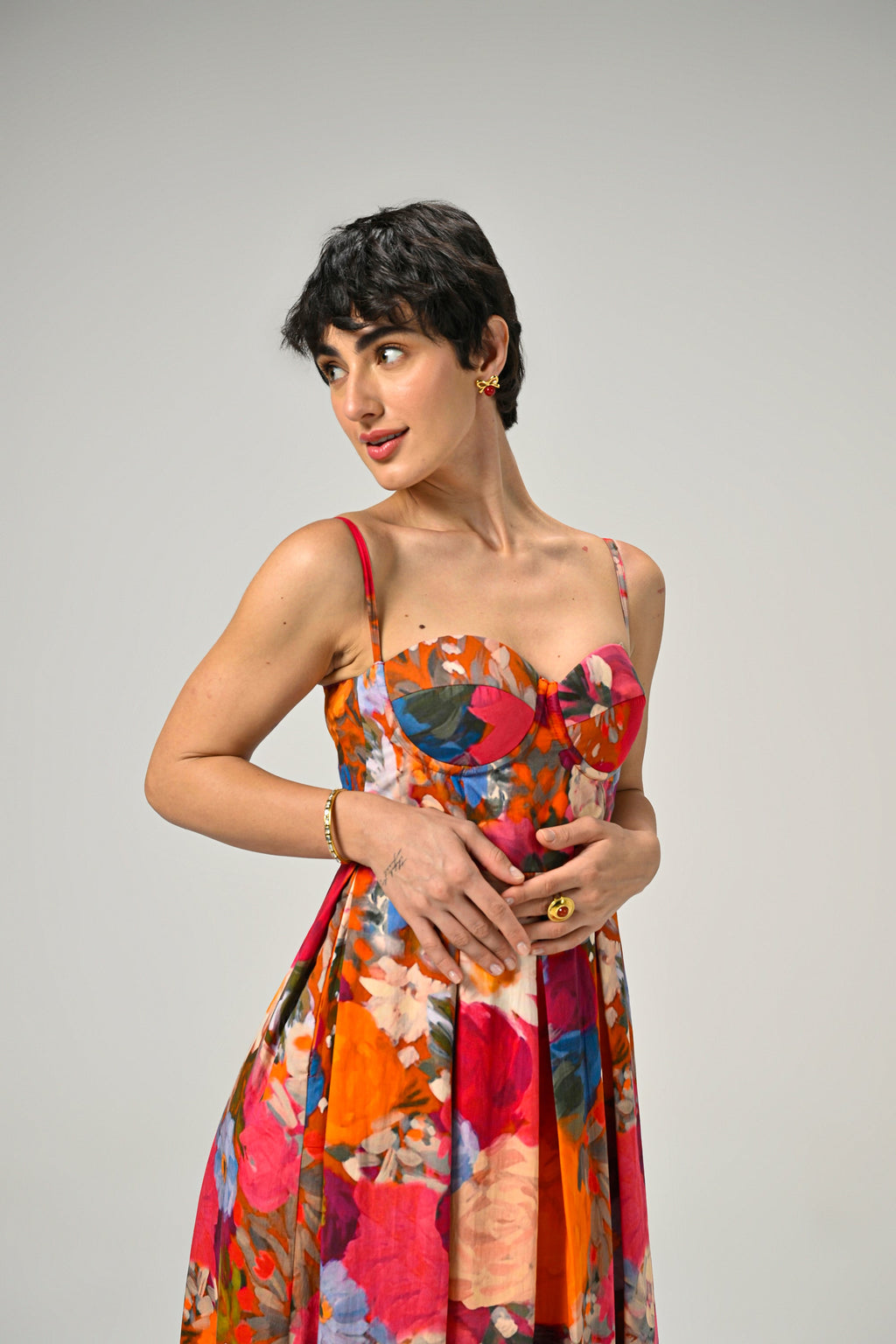 Eden Bloom Padded Dress