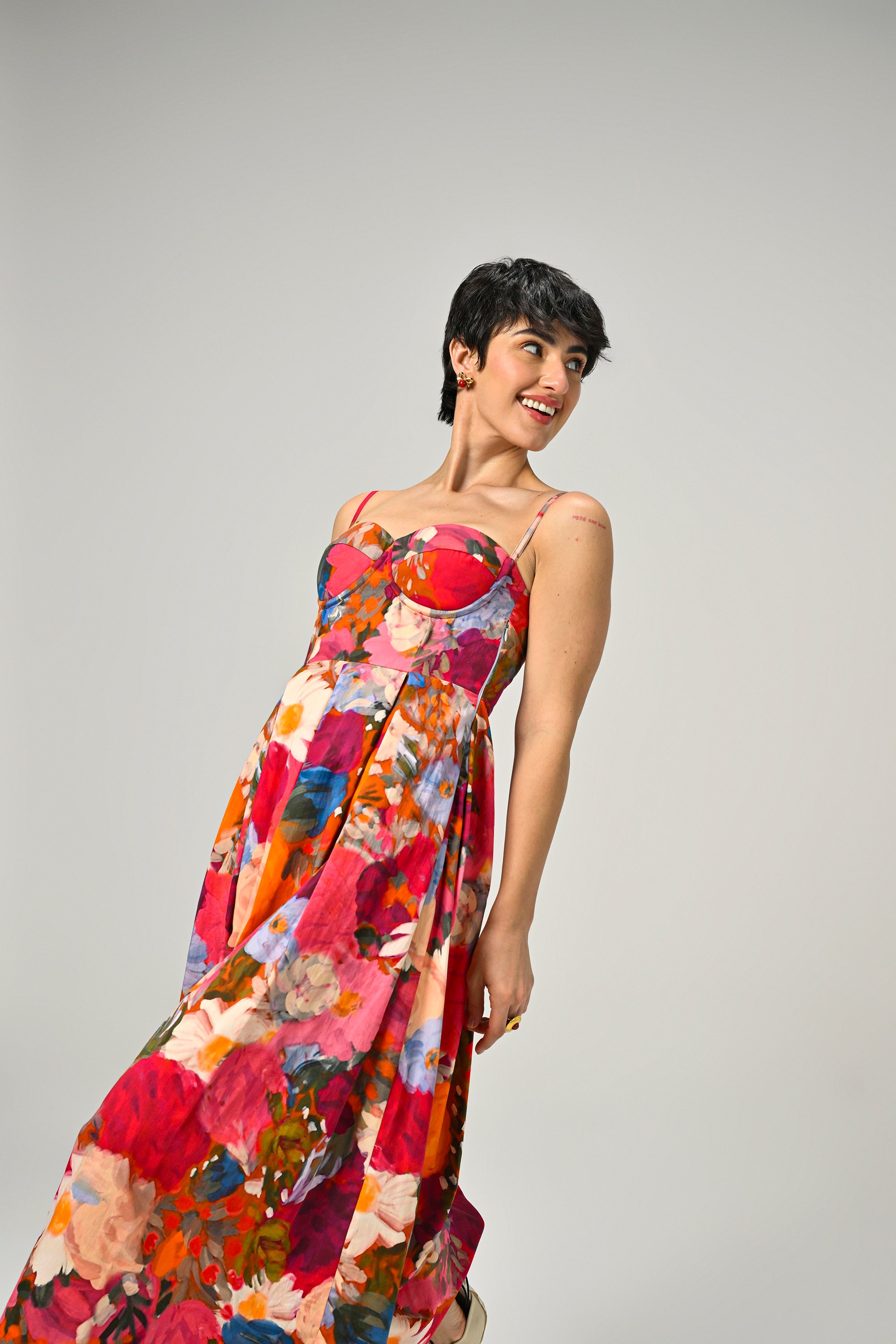 Eden Bloom Padded Dress