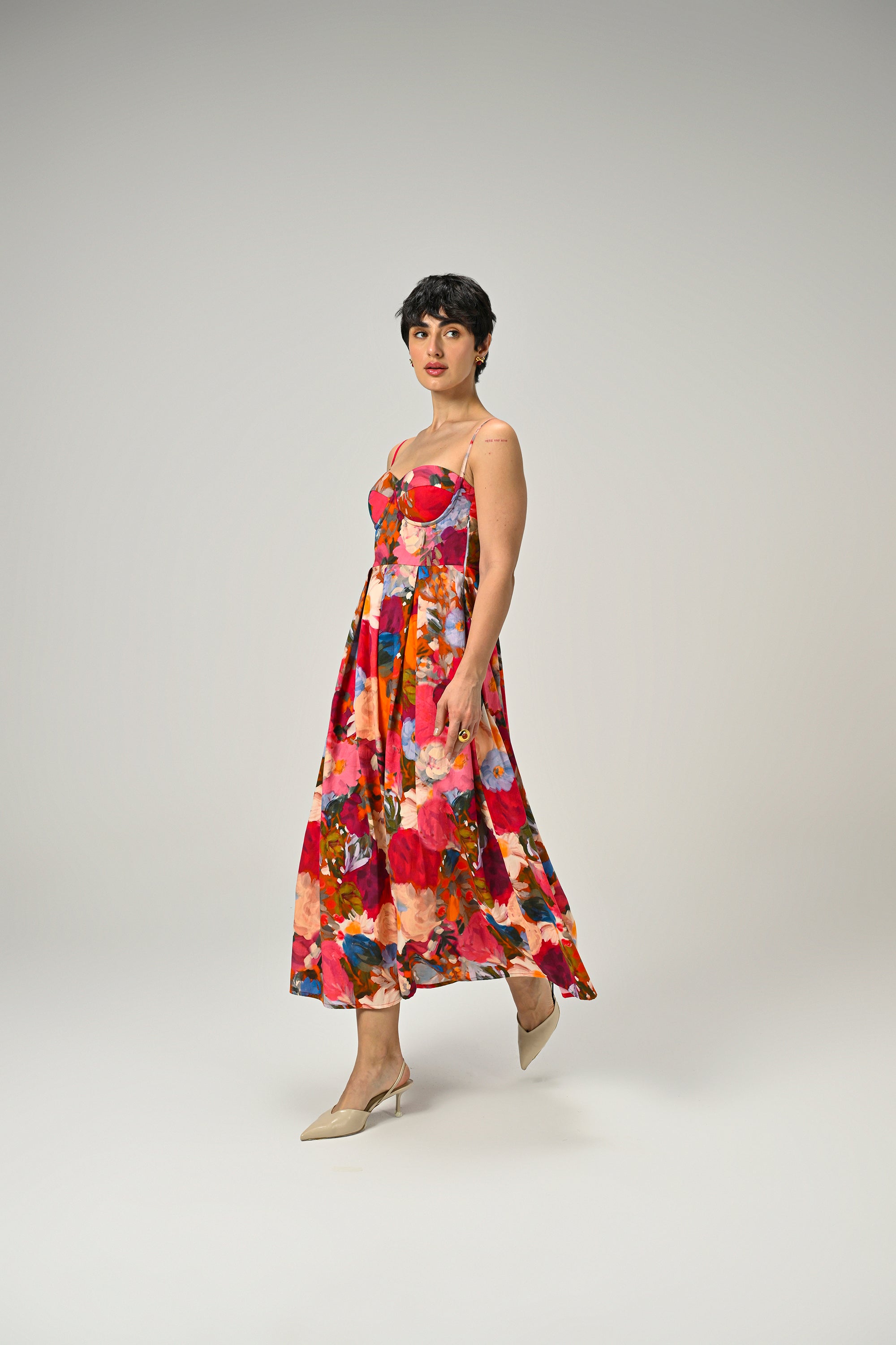 Eden Bloom Padded Dress