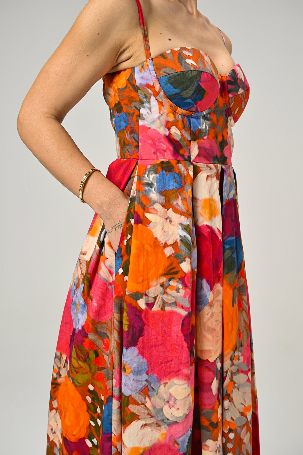 Eden Bloom Padded Dress