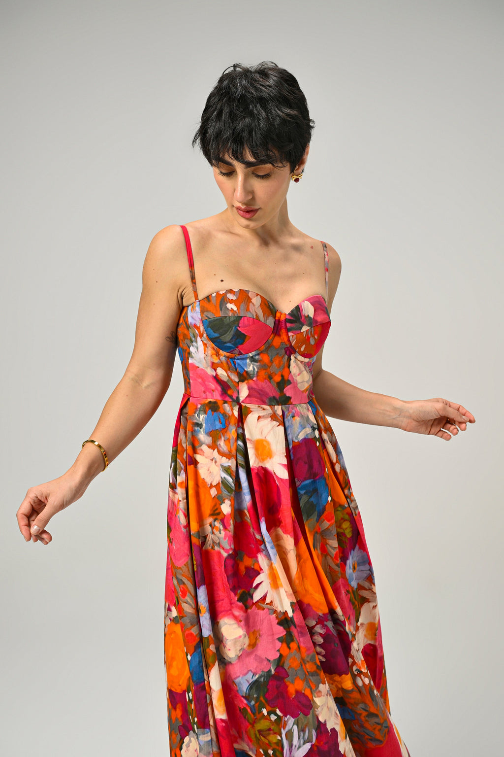 Eden Bloom Padded Dress