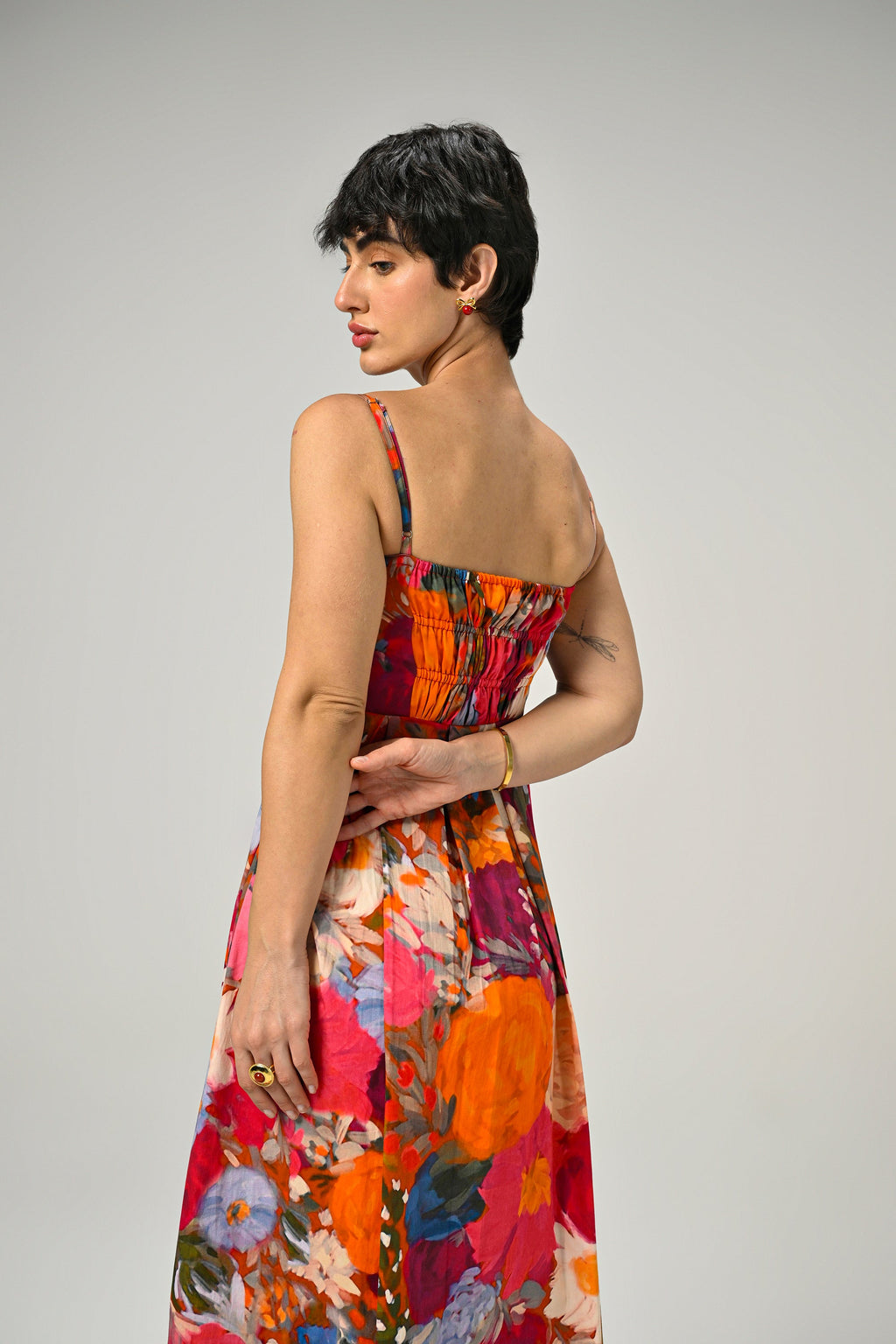 Eden Bloom Padded Dress