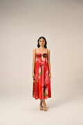 Aurora Rose Padded Dress
