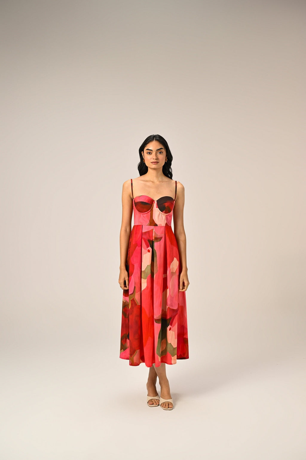 Twinkle in Aurora Rose Padded Dress