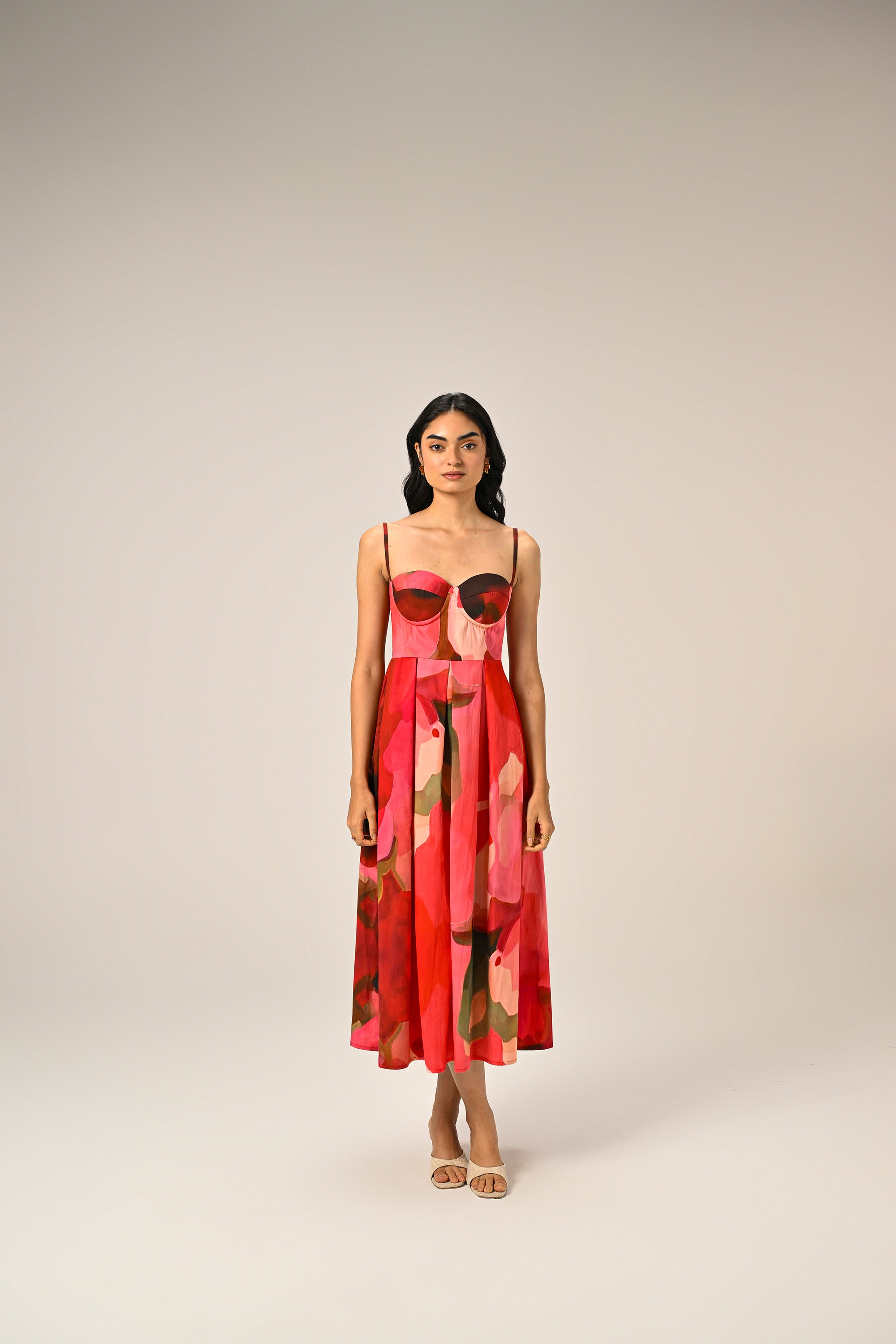Twinkle in Aurora Rose Padded Dress