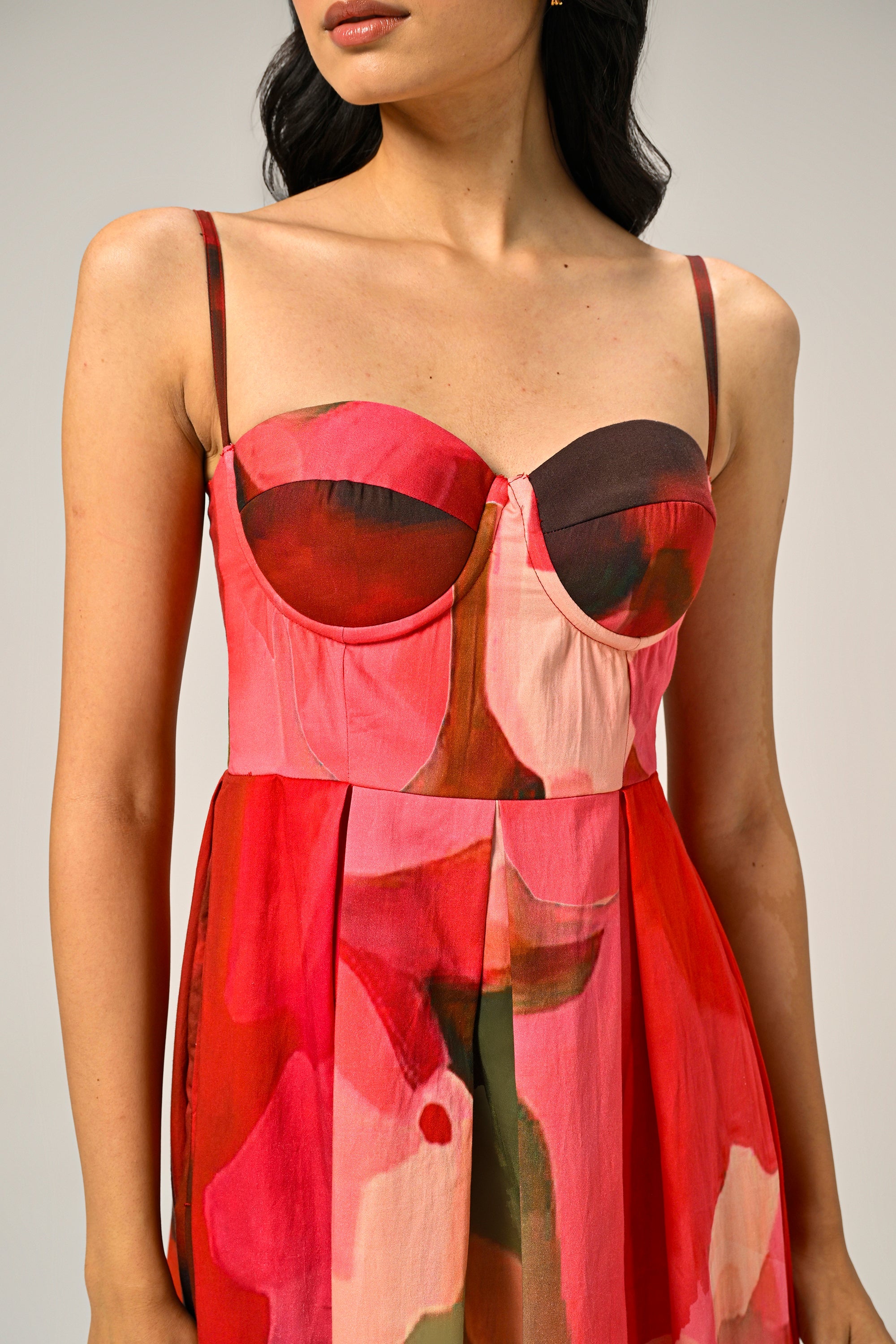 Aurora Rose Padded Dress