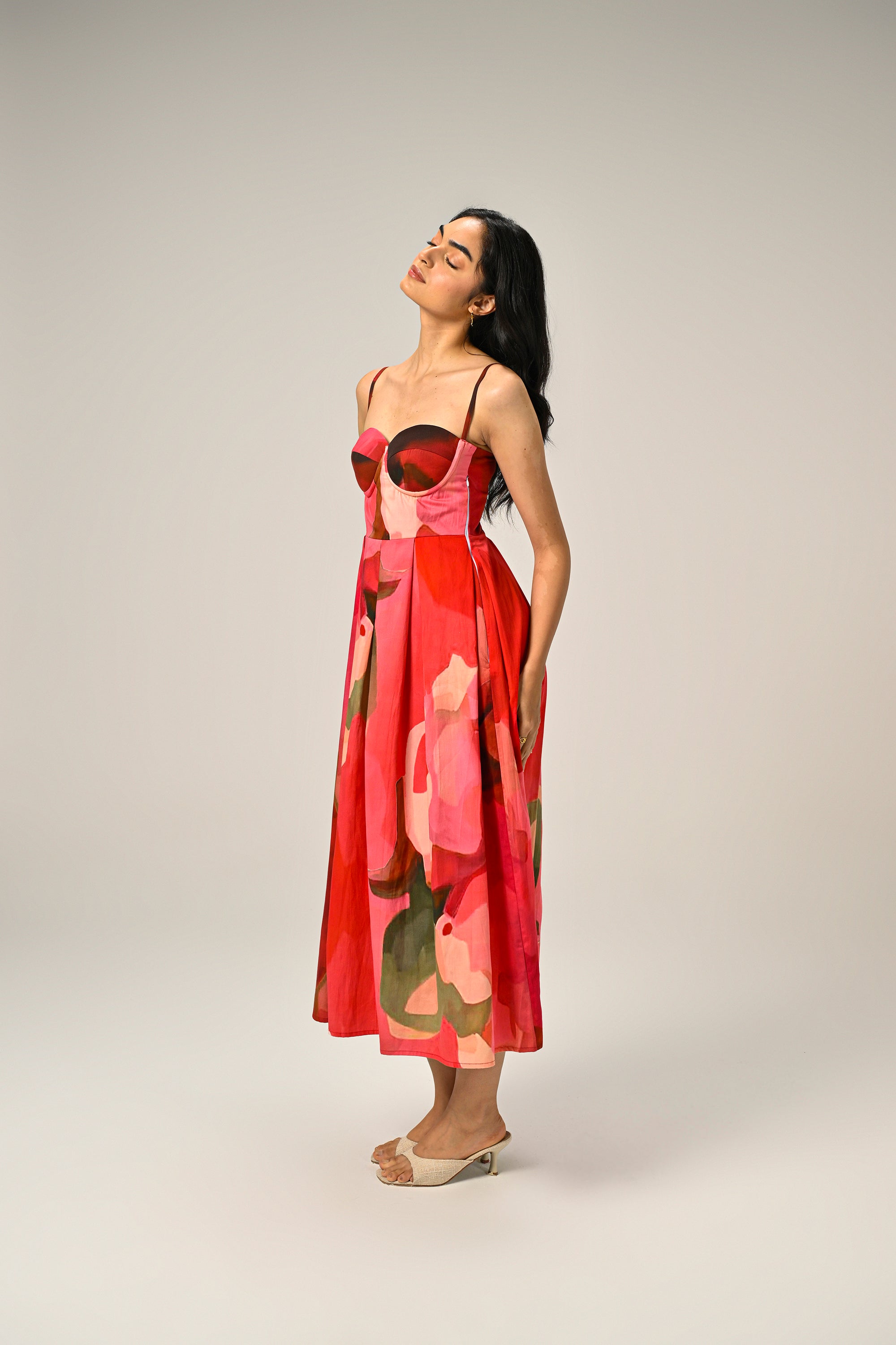 Twinkle in Aurora Rose Padded Dress