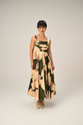 Russet Charm Long Dress