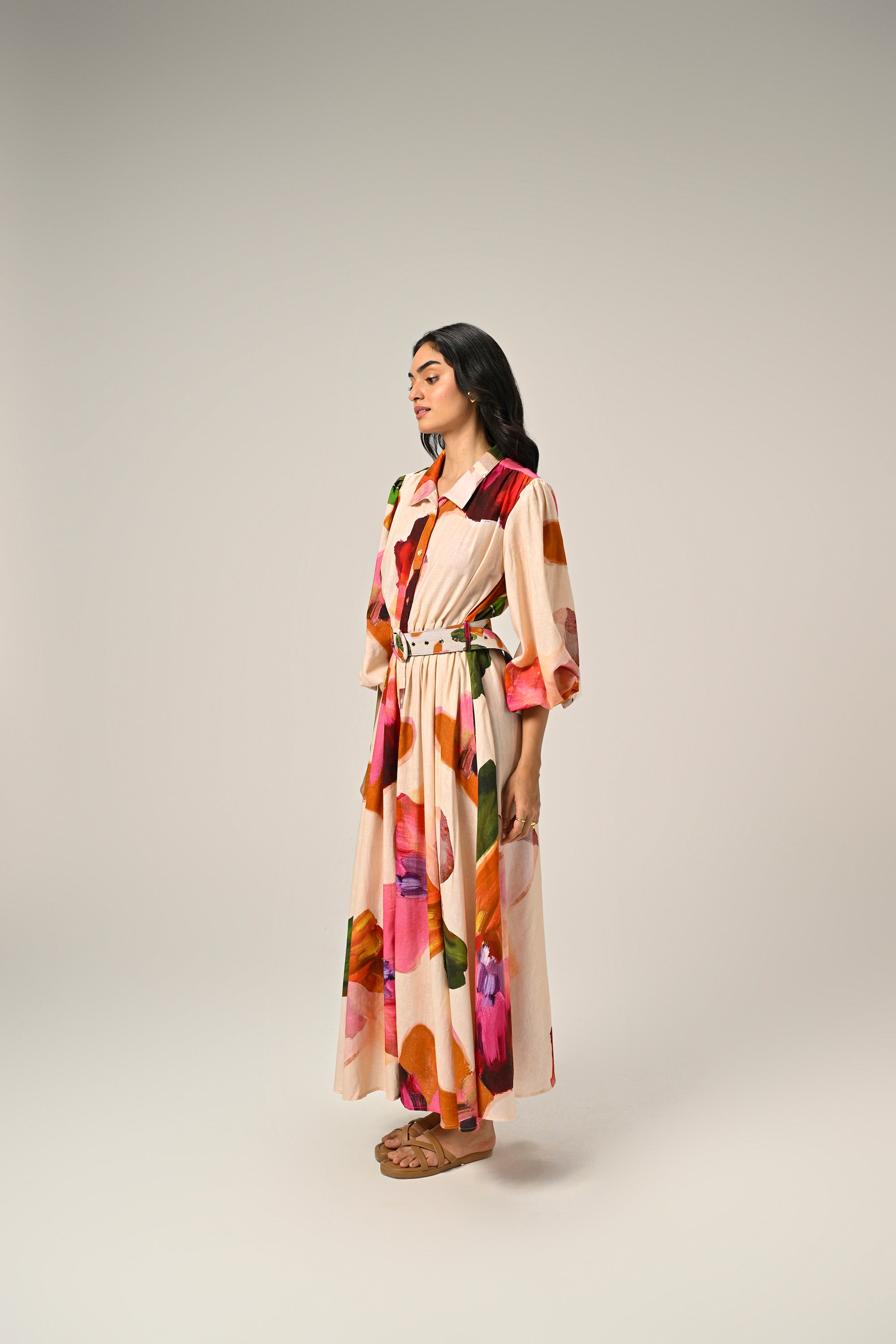 Summer Sway – Maxi Shirt Dress