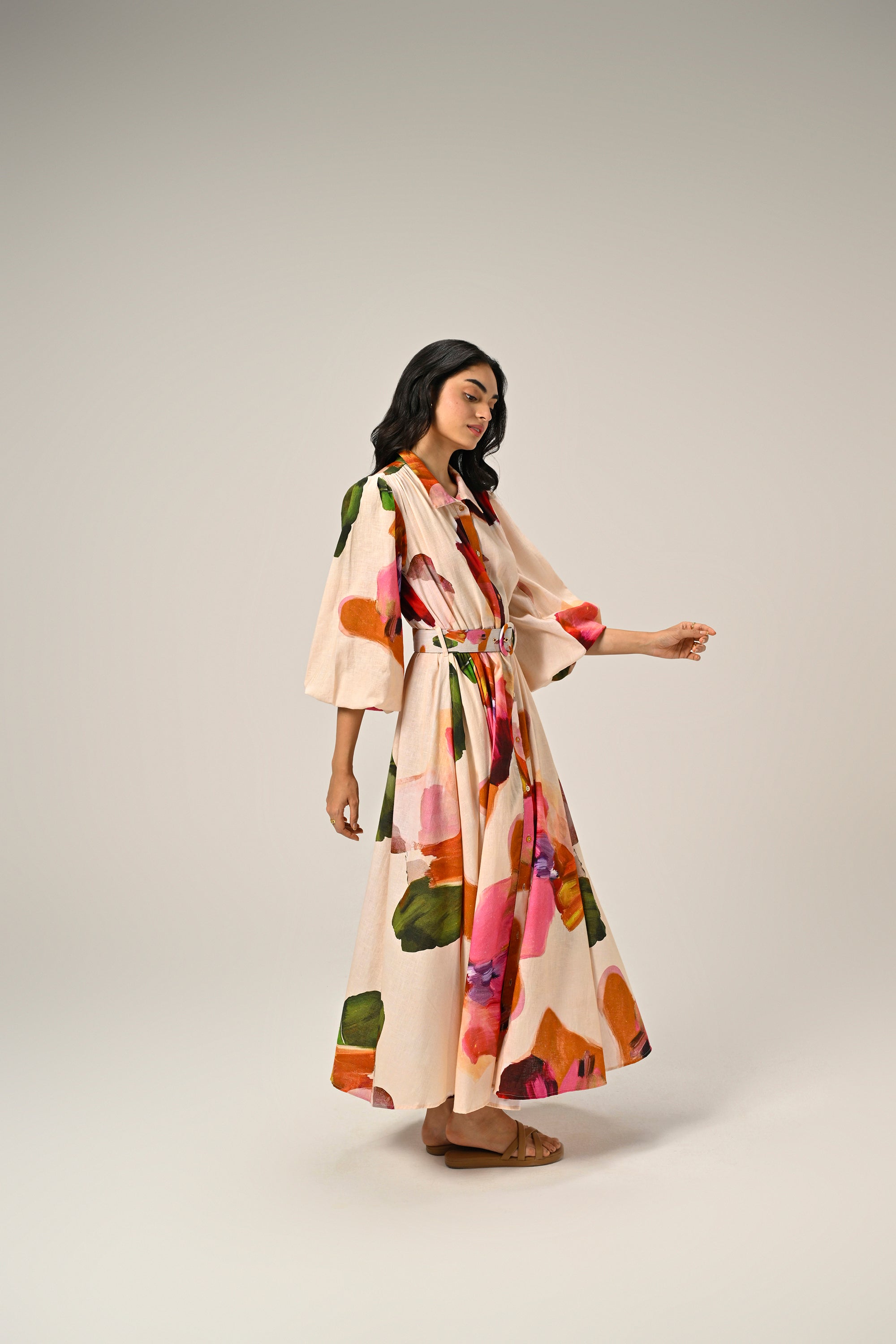 Summer Sway – Maxi Shirt Dress