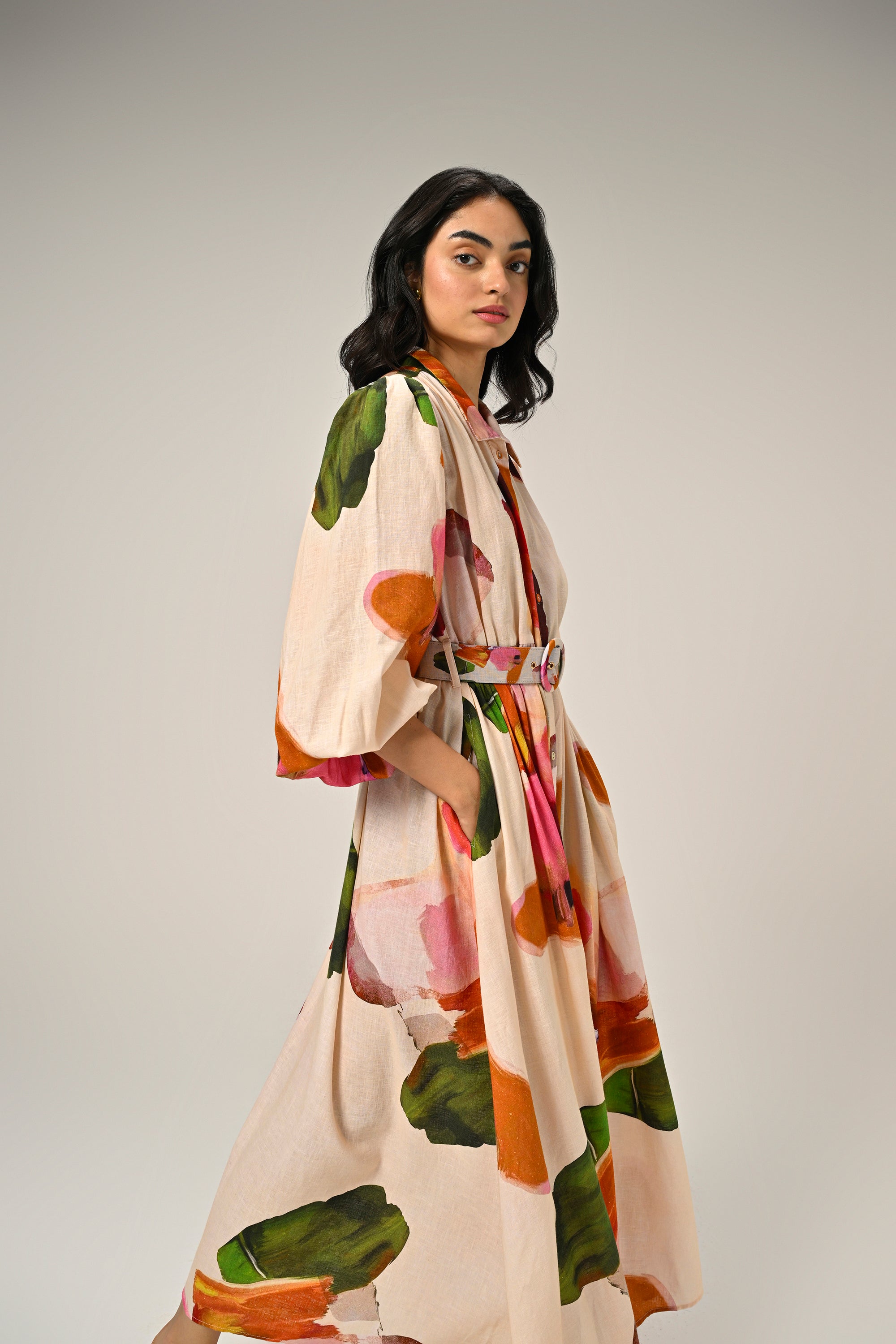 Summer Sway – Maxi Shirt Dress
