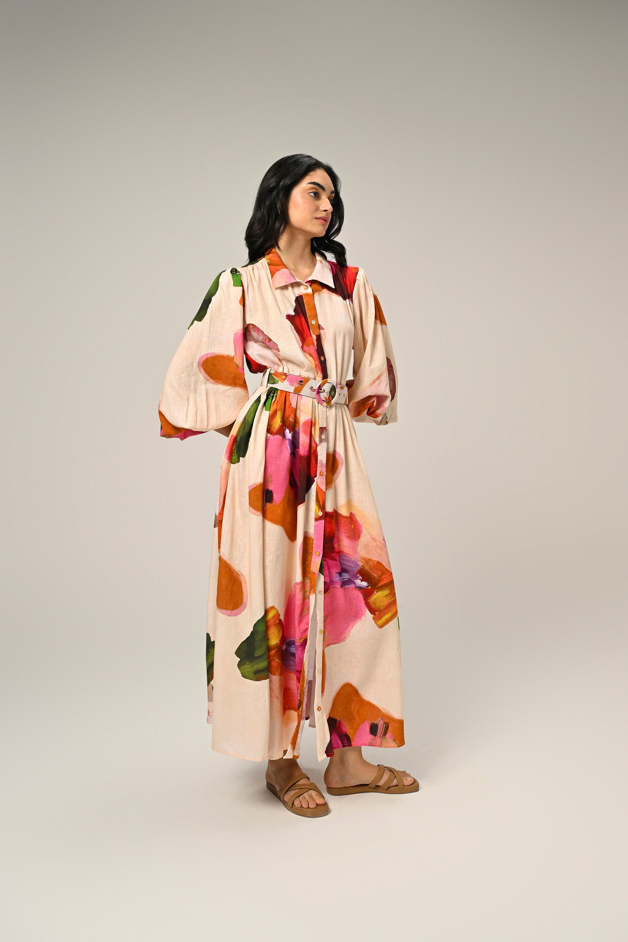 Summer Sway – Maxi Shirt Dress