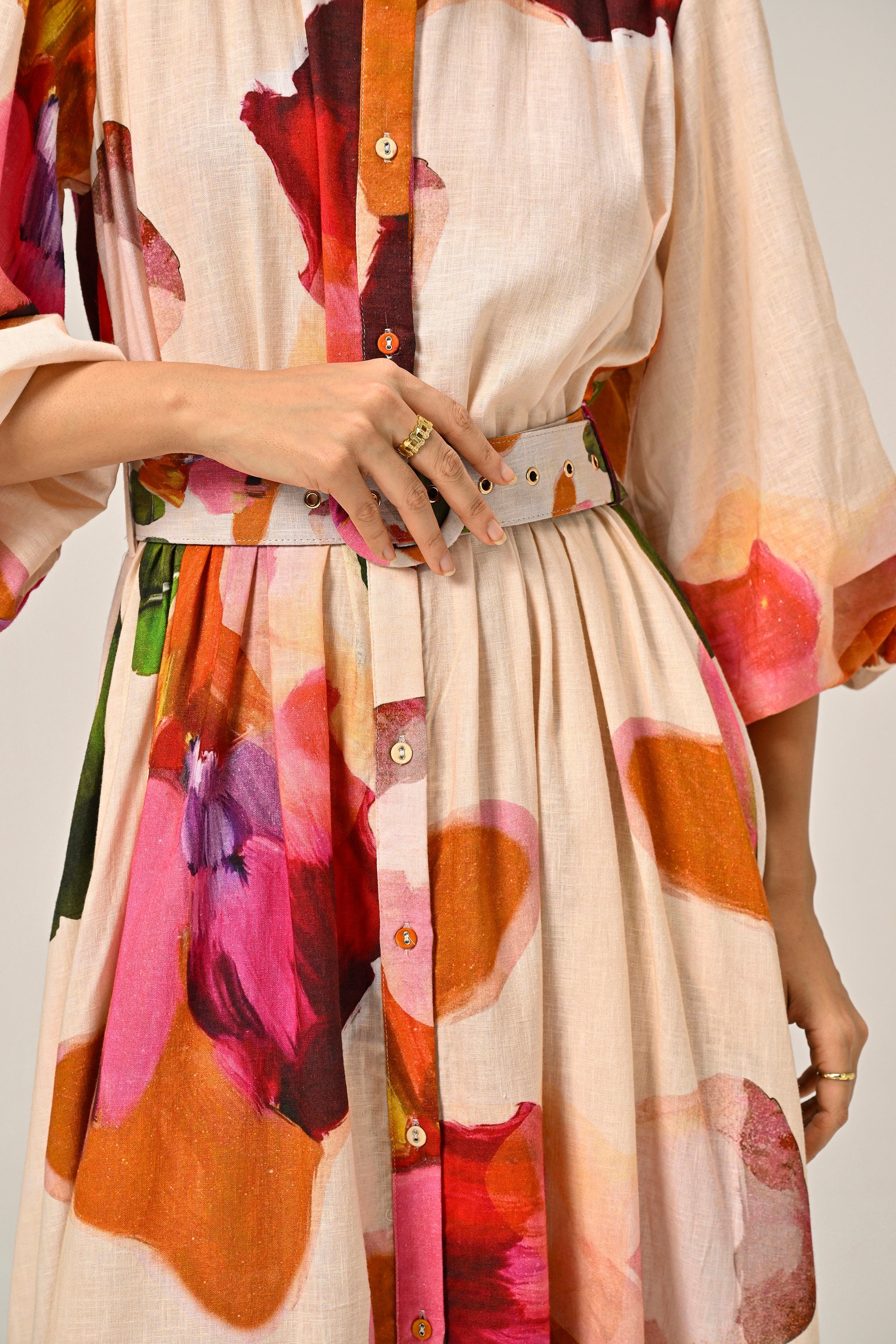Summer Sway – Maxi Shirt Dress